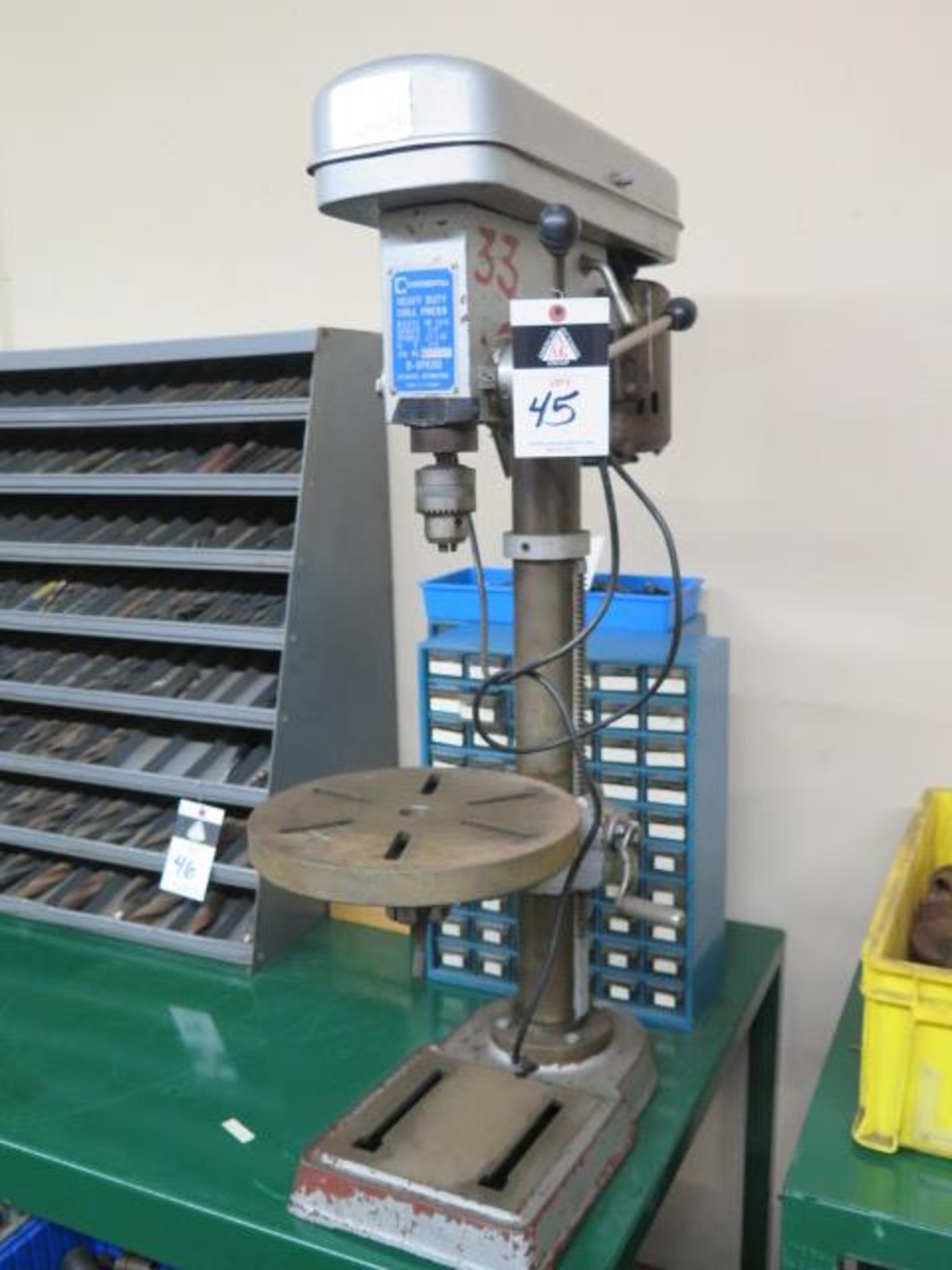 Continental Bench Model Drill Press (SOLD AS-IS - NO WARRANTY)