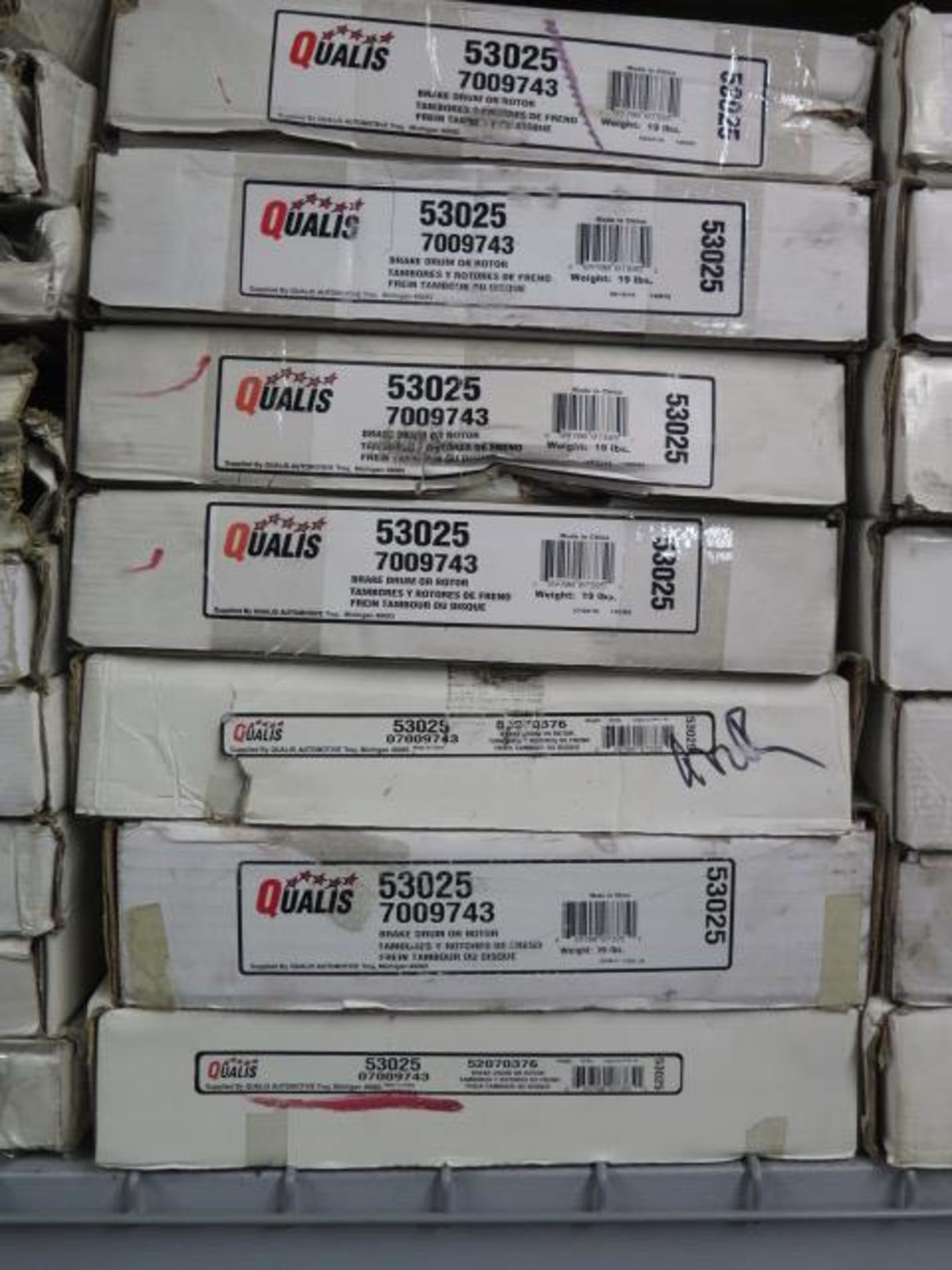 Qualis 54010(26), 54003(12), 53025(21) Brake Rotors (Check PICs for Part Numbers) (SOLD AS-IS - NO - Image 8 of 10