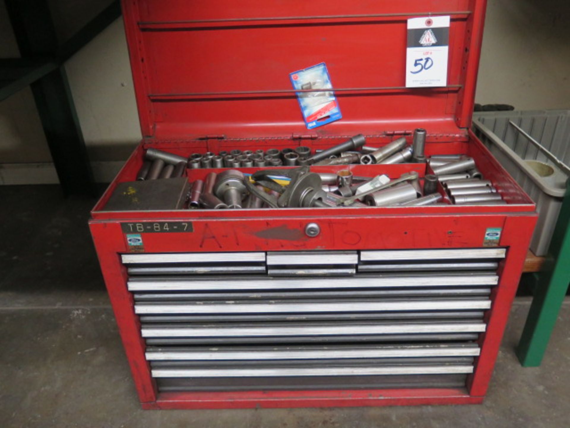 Tool Box w/ Hand Tools (SOLD AS-IS - NO WARRANTY)