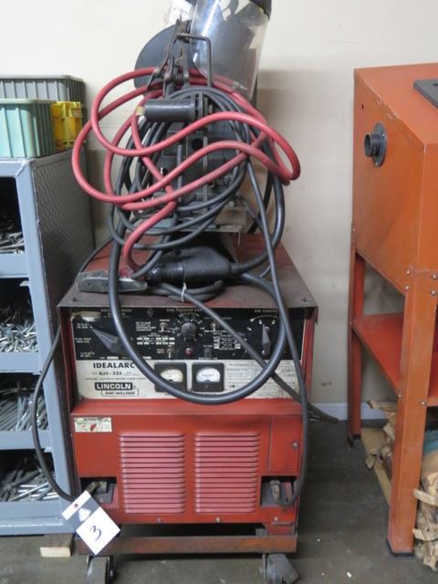 Lincoln R3S-325 CV-DC Arc Welding Power Source w/ Wire Feeder (SOLD AS-IS - NO WARRANTY)