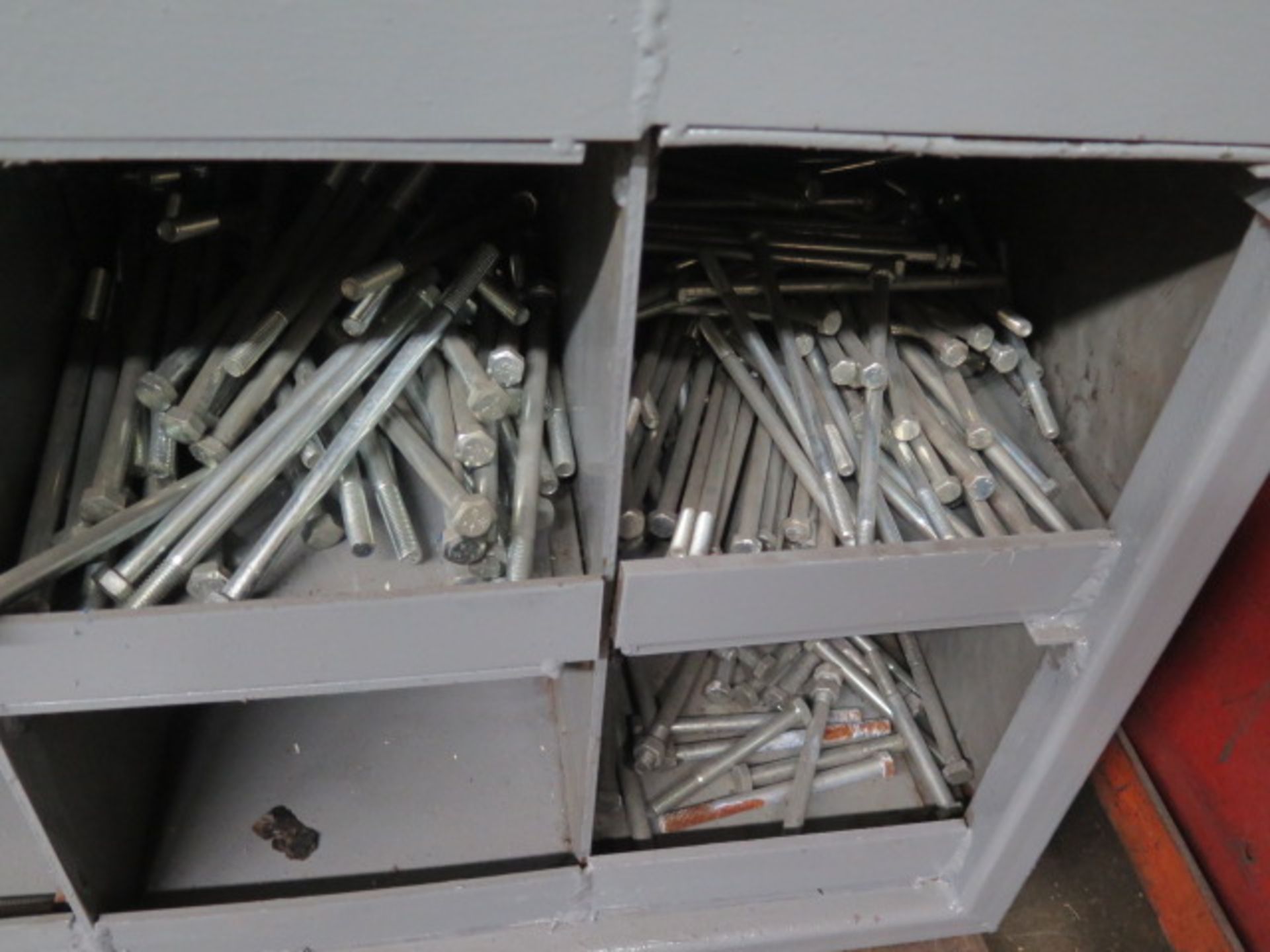 Bolts, Hardware and Misc w/ Steel Cabinet (SOLD AS-IS - NO WARRANTY) - Image 4 of 5