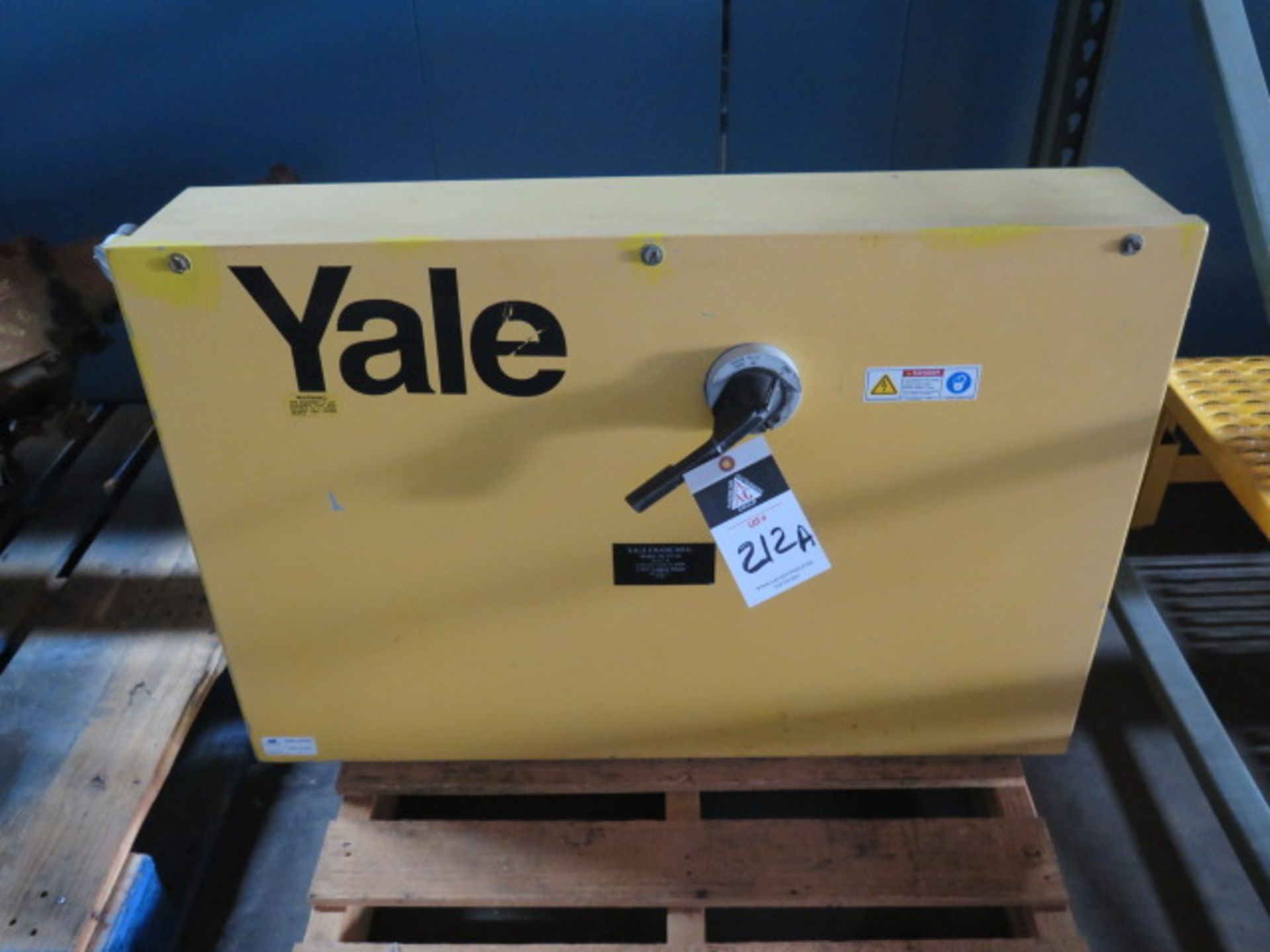 Yale mdl SKYP-10 480V 5Hp 10Amp Crane Control Box, SOLD AS IS