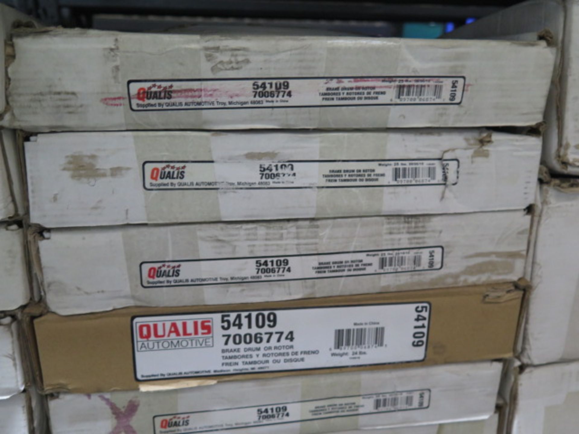 Qualis 54109(23), 54107(9) Brake Rotors (SOLD AS-IS - NO WARRANTY) - Image 7 of 8