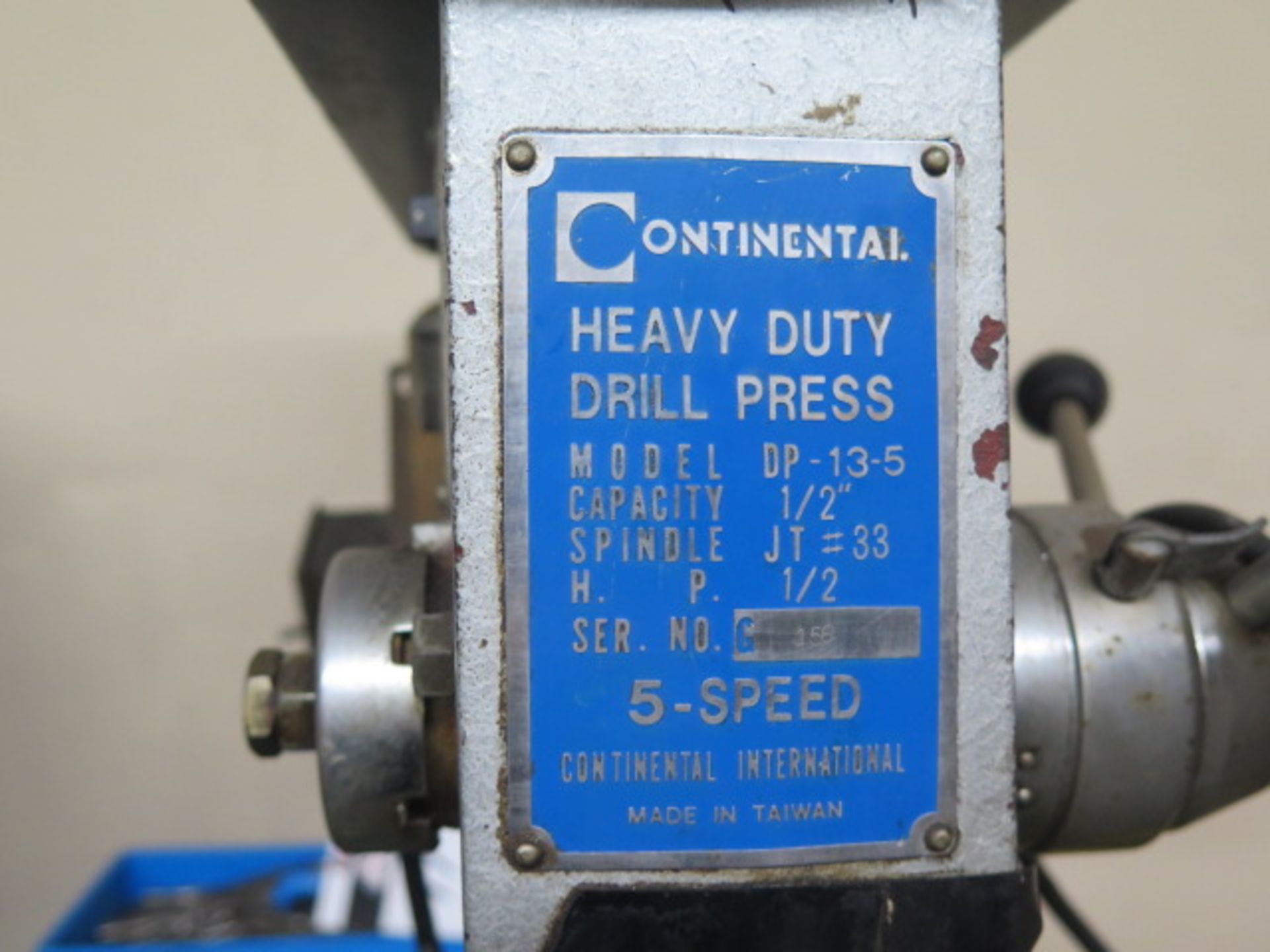 Continental Bench Model Drill Press (SOLD AS-IS - NO WARRANTY) - Image 5 of 5