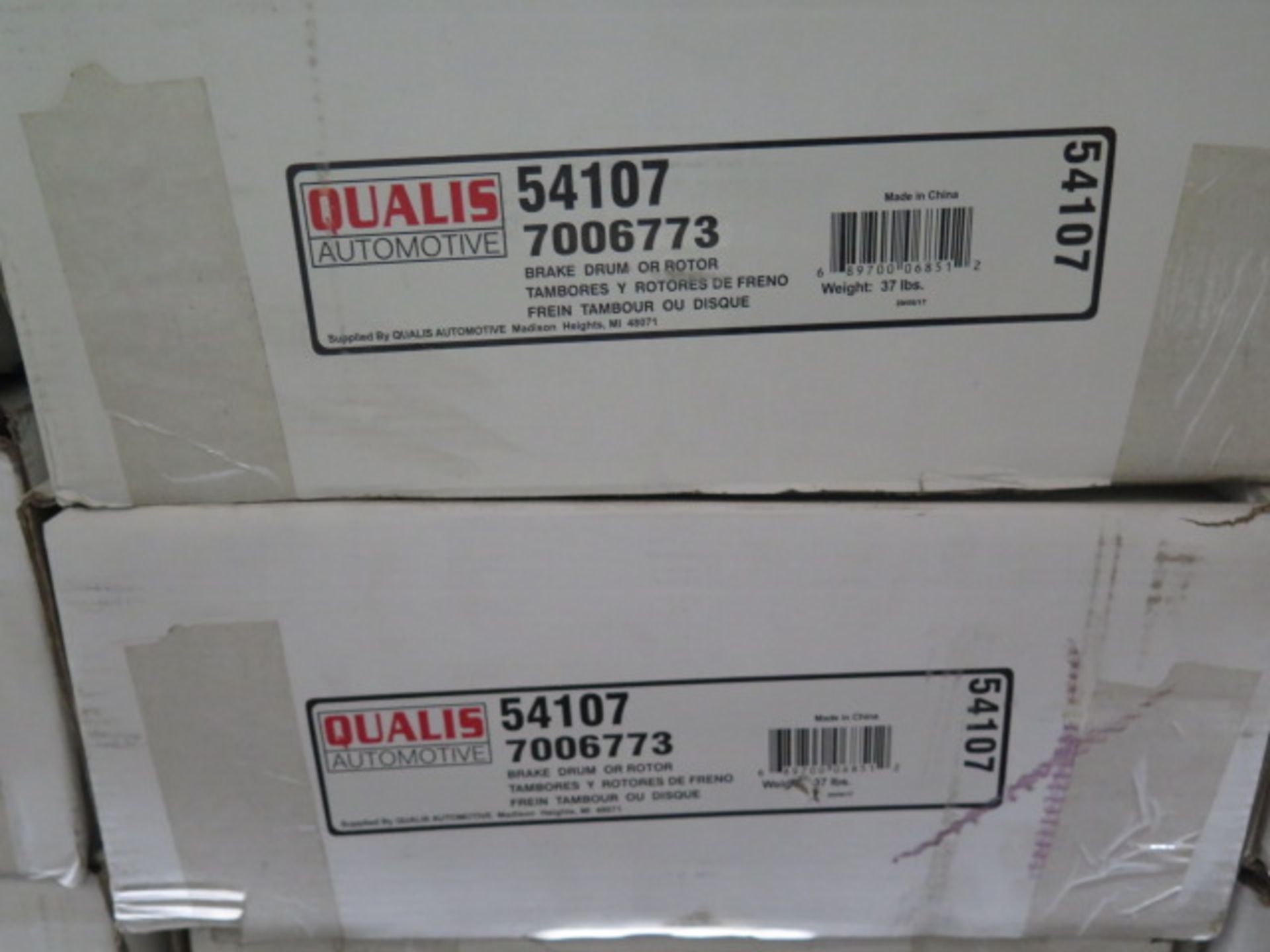 Qualis 54109(23), 54107(9) Brake Rotors (SOLD AS-IS - NO WARRANTY) - Image 4 of 8