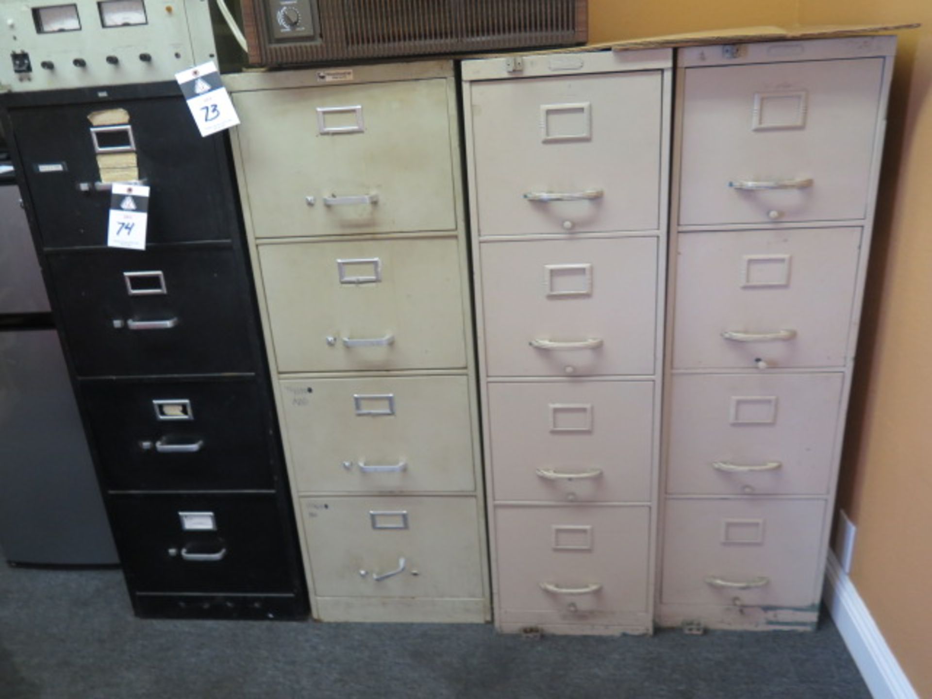 File Cabinets (4) (SOLD AS-IS - NO WARRANTY)