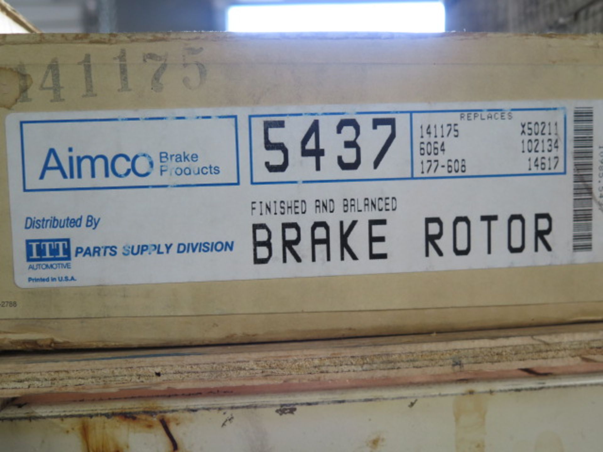 Assorted Vintage Brake Rotors (10 - Check PICs for Part Numbers) (SOLD AS-IS - NO WARRANTY) - Image 5 of 7