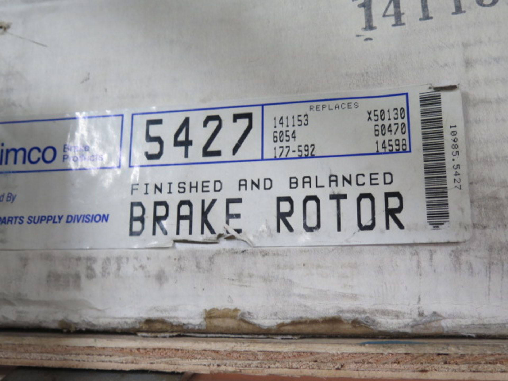 Assorted Vintage Brake Rotors (10 - Check PICs for Part Numbers) (SOLD AS-IS - NO WARRANTY) - Image 6 of 7