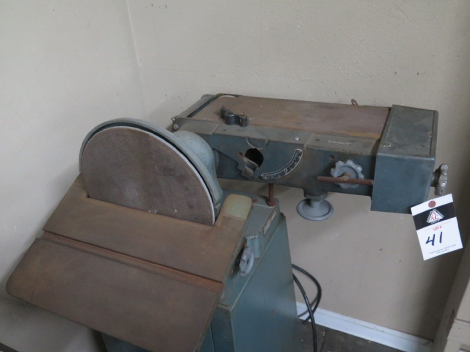 6” Belt / 12” Disc Sander w/ Stand (SOLD AS-IS - NO WARRANTY) - Image 2 of 6