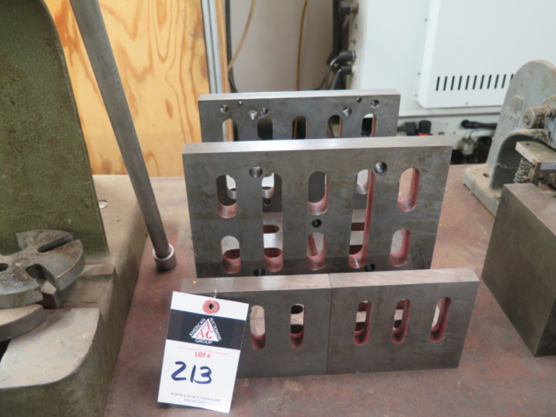 9" x 12" x 8" and 6" x 5" x 4 1/2" Angle Plates (4) (SOLD AS-IS - NO WARRANTY)