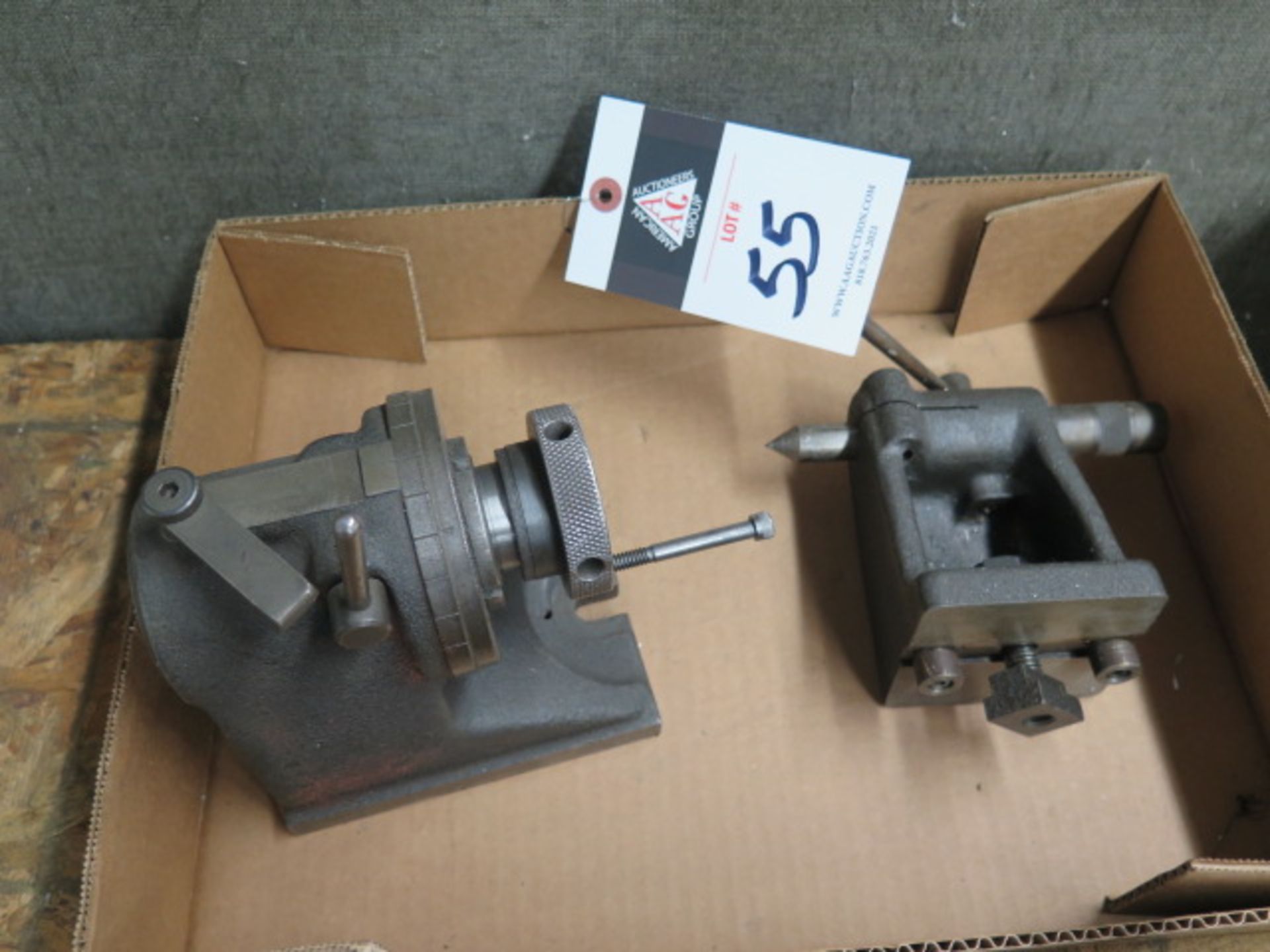 Hardinge 5C Indexing Head and Tailstock (SOLD AS-IS - NO WARRANTY)