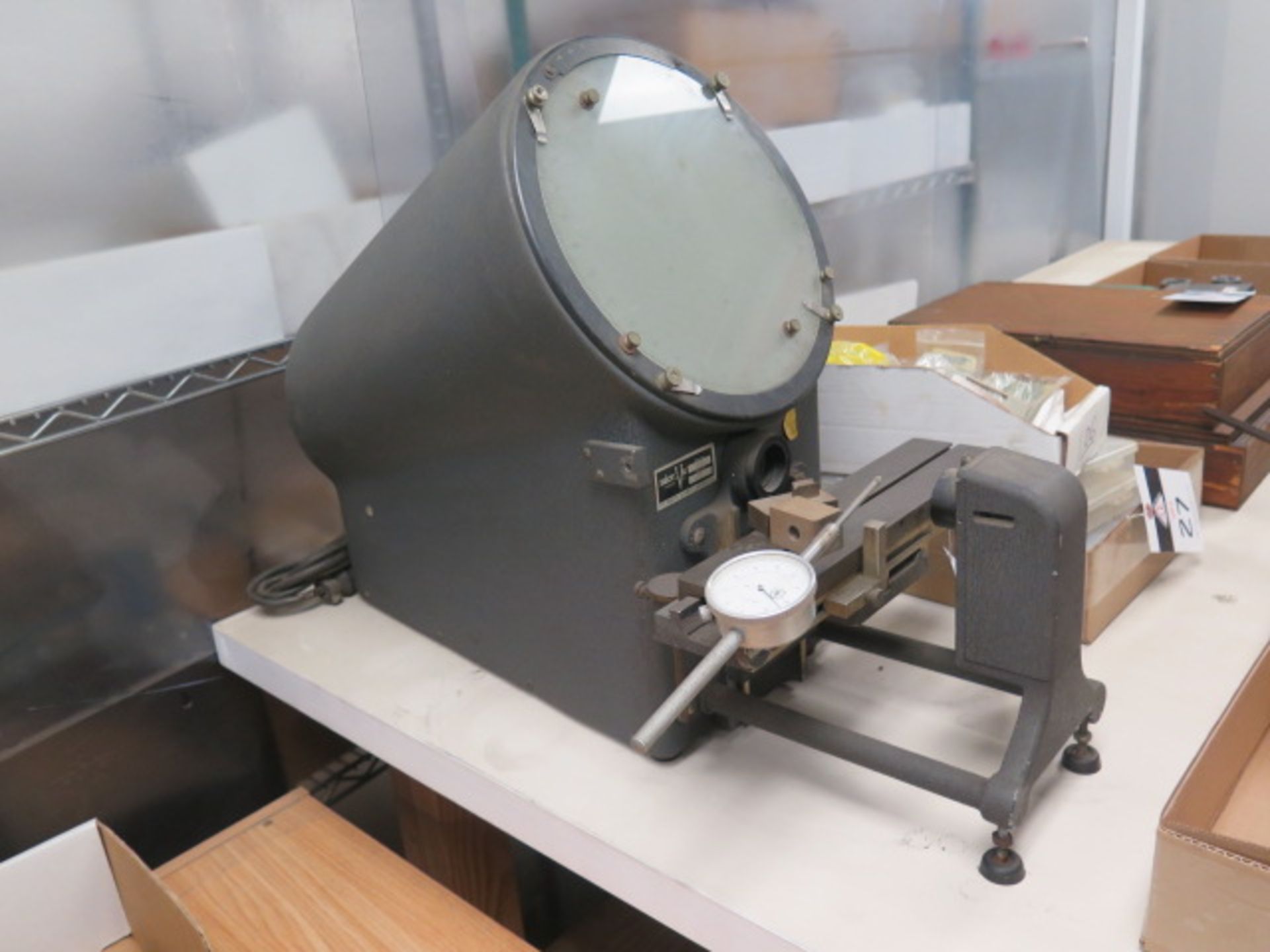 MicroVu mdl. 400 10” Table Model Optical Comparator s/n 6171 (SOLD AS-IS - NO WARRANTY) - Image 3 of 7