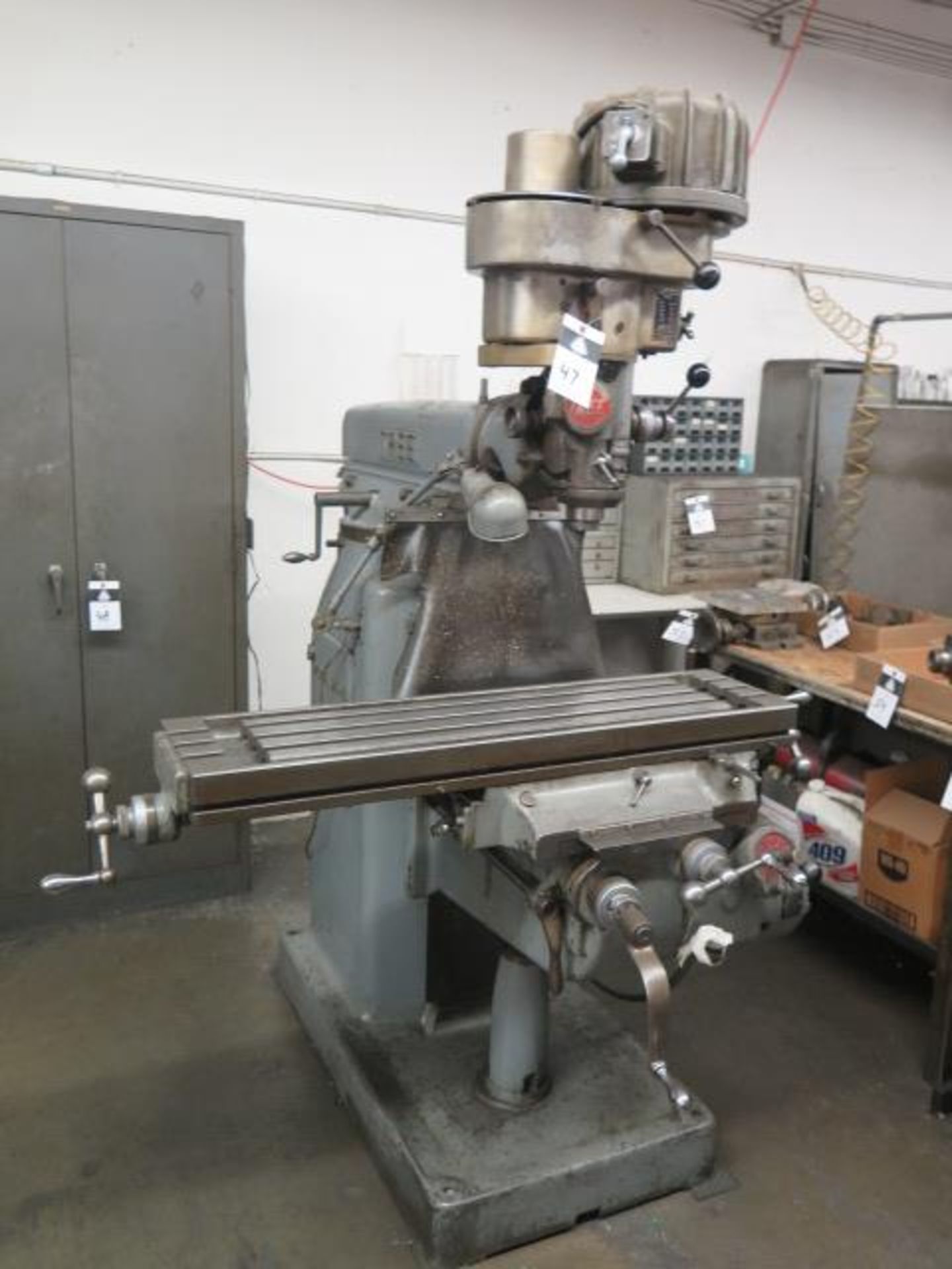 Tree 2UVR Vert Mill w/ 1.5Hp Motor, 60-3300 Dial Change RPM, Colleted Spindle, PF, SOLD AS IS - Image 2 of 8