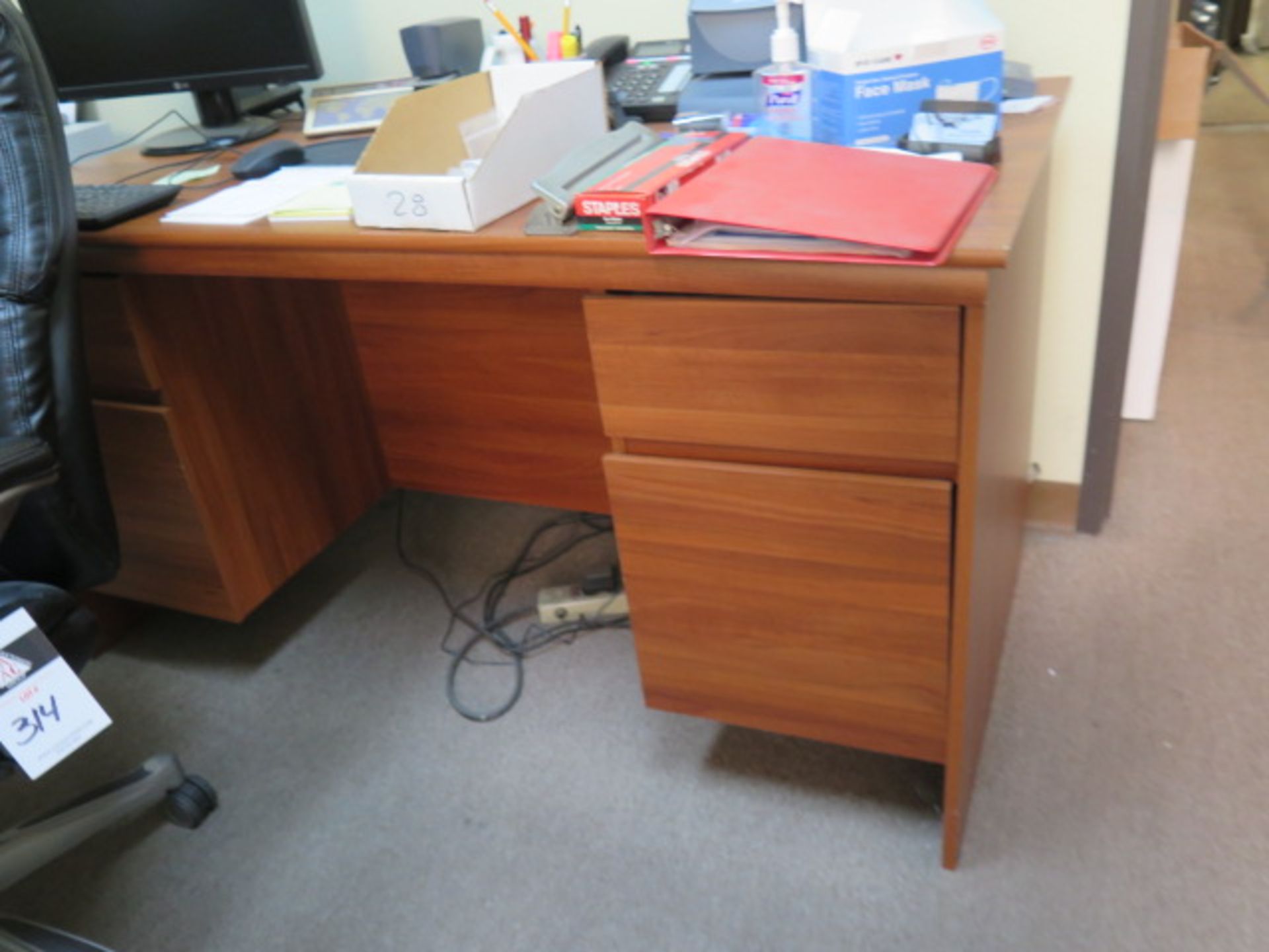 Desk, Cabinet and Chair (SOLD AS-IS - NO WARRANTY) - Image 2 of 4