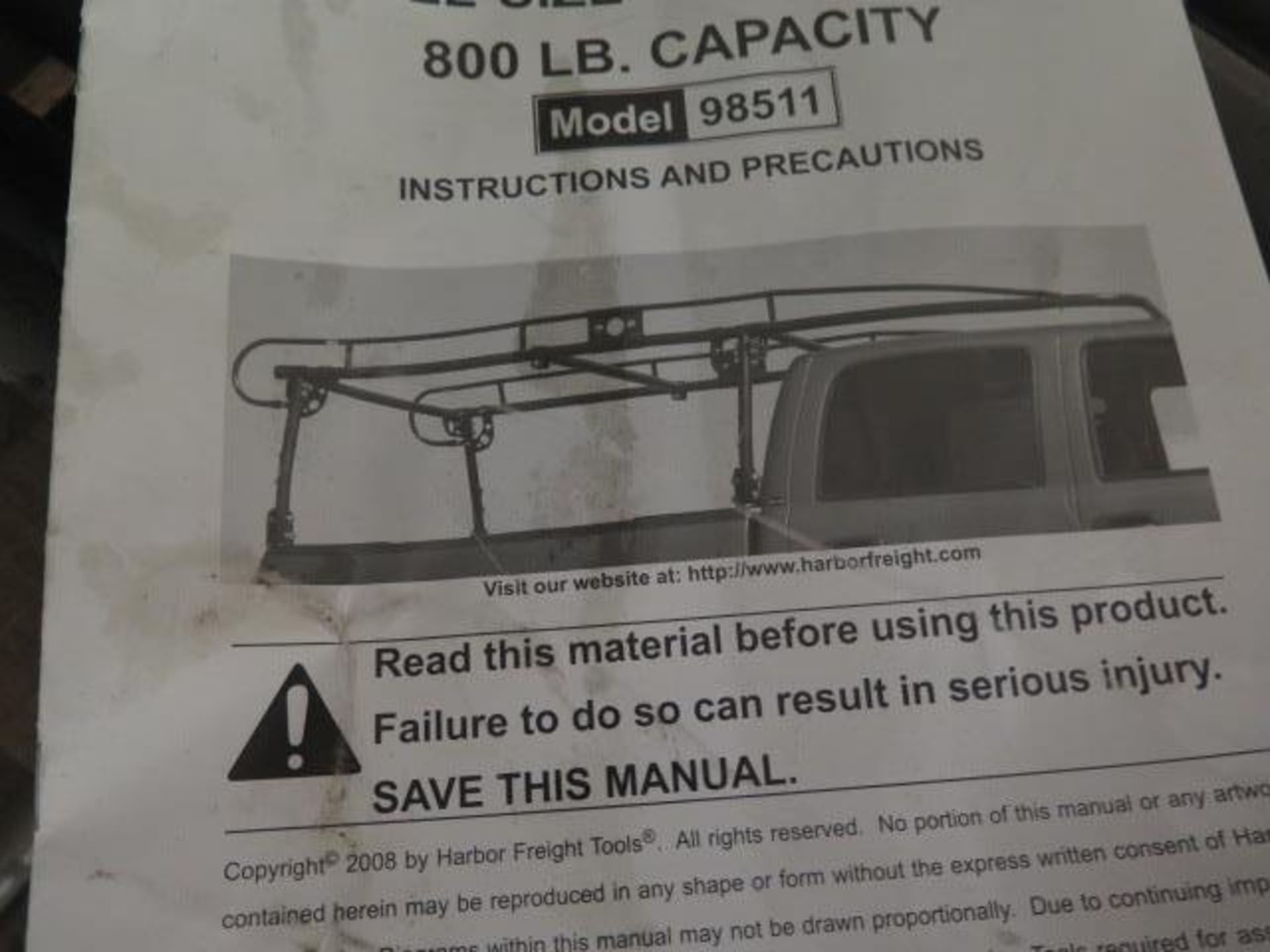 Truck Lumber Rack (NEW) (SOLD AS-IS - NO WARRANTY) - Image 7 of 7