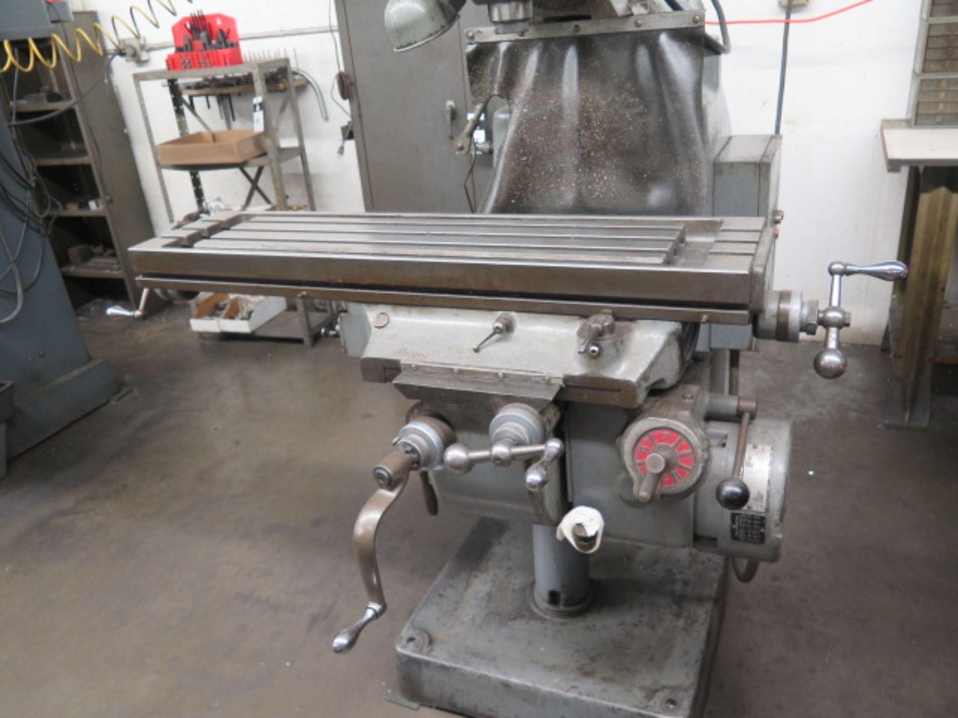 Tree 2UVR Vert Mill w/ 1.5Hp Motor, 60-3300 Dial Change RPM, Colleted Spindle, PF, SOLD AS IS - Image 4 of 8