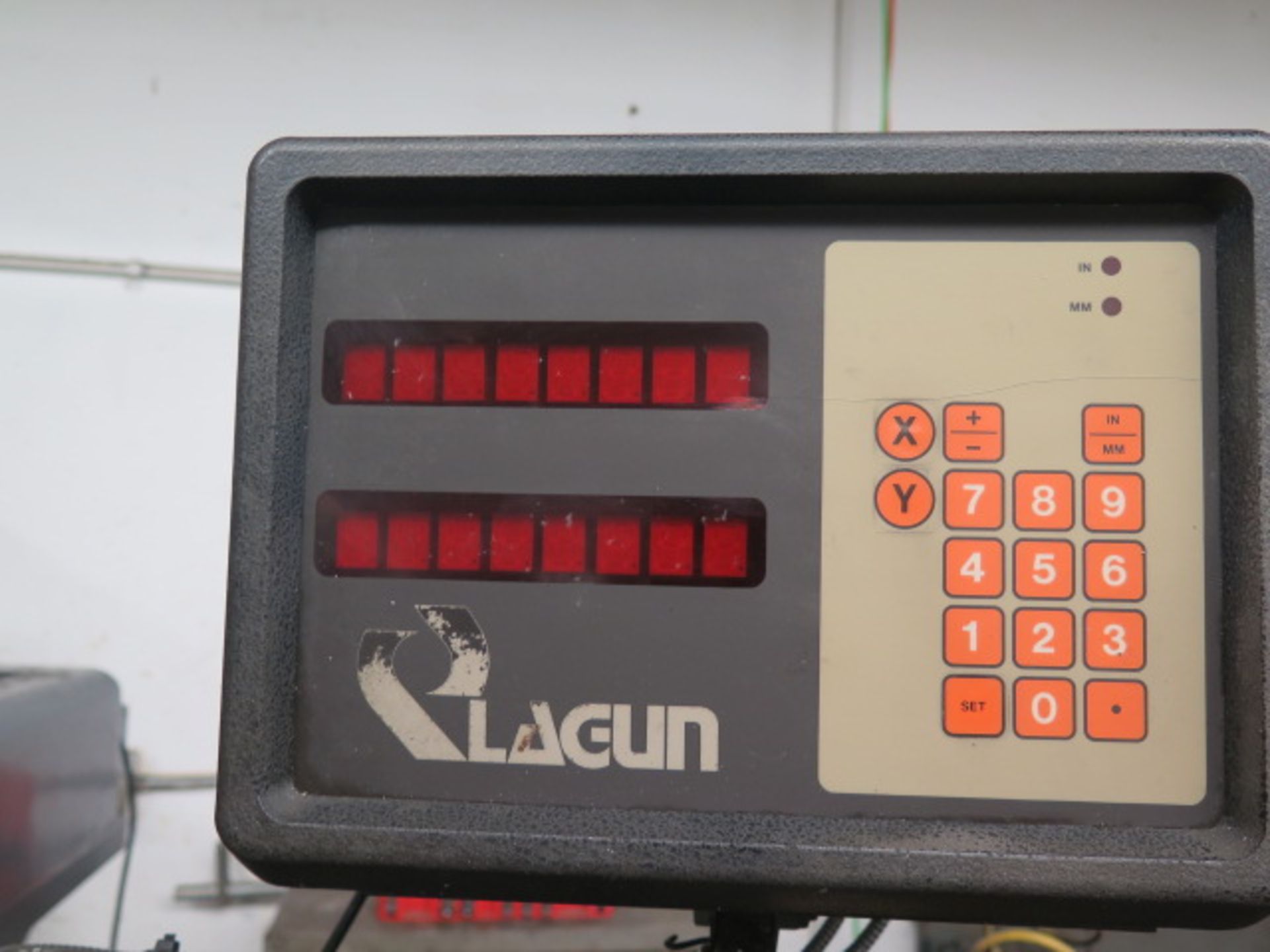 Lagun FTV-2S Vert Mill s/n SE-20008 w/ Lagun DRO, 2Hp Motor, Dial Change RPM, 30-Taper SOLD AS IS - Image 9 of 11