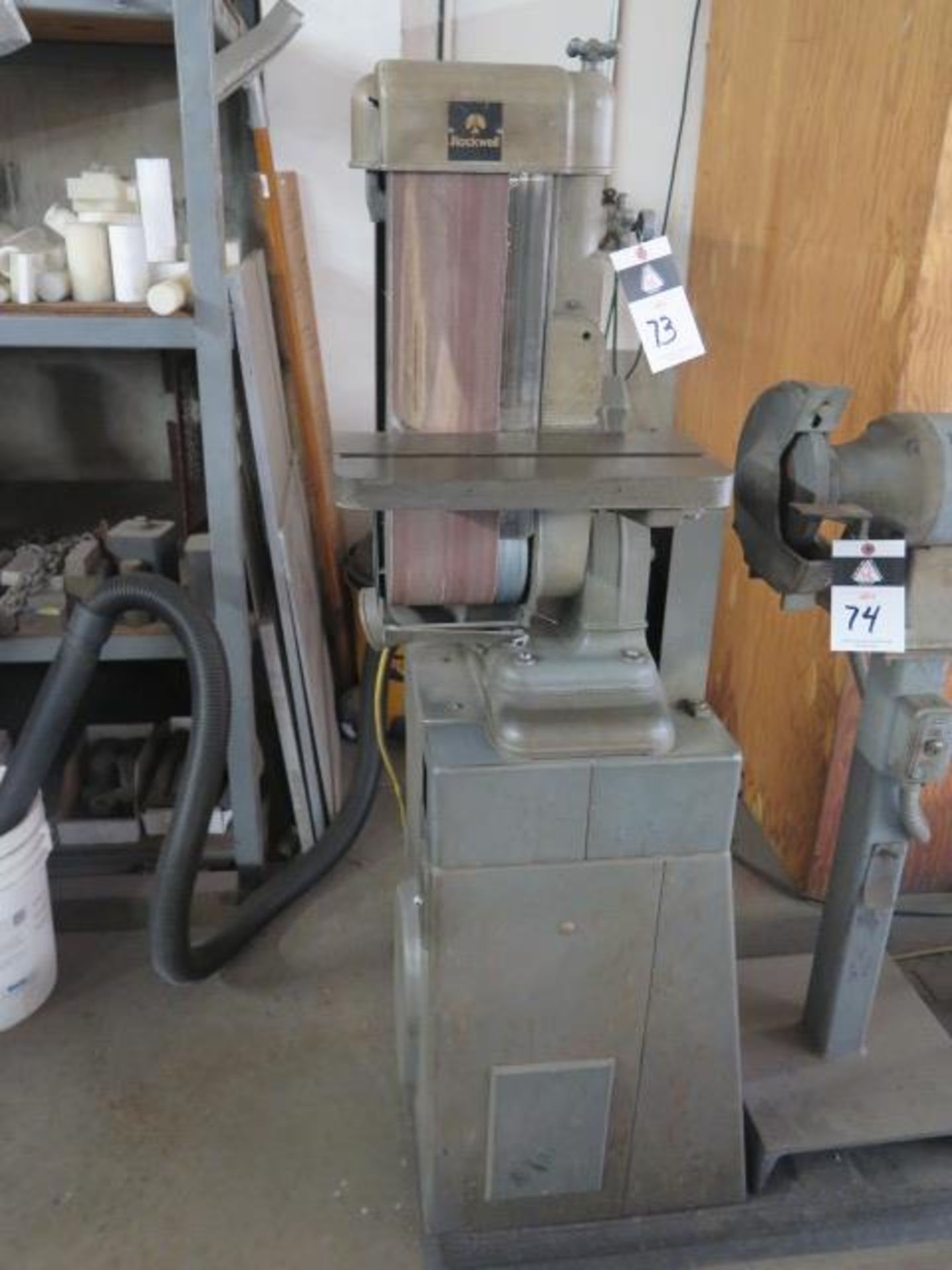 Rockwell 6” Pedestal Belt Sander (SOLD AS-IS - NO WARRANTY)