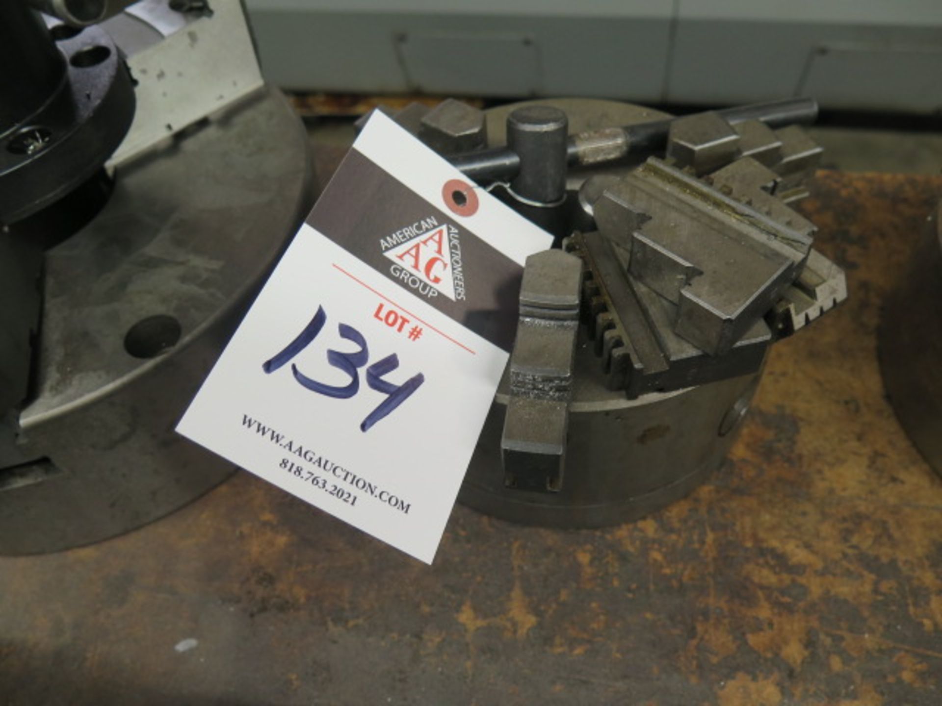 7" 3-Jaw Chuck (SOLD AS-IS - NO WARRANTY)