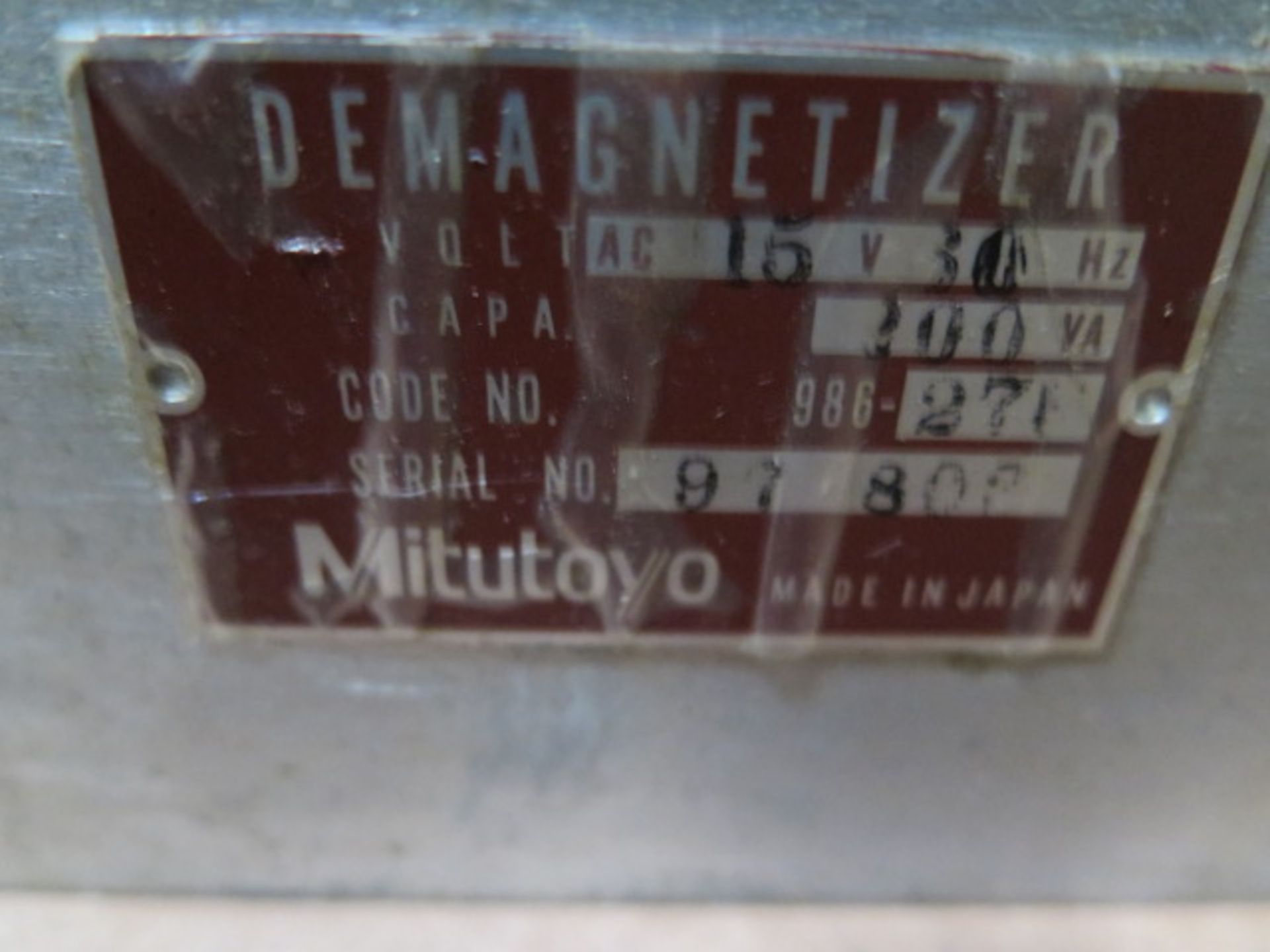 Mitutoyo Demagnetizer (SOLD AS-IS - NO WARRANTY) - Image 4 of 4