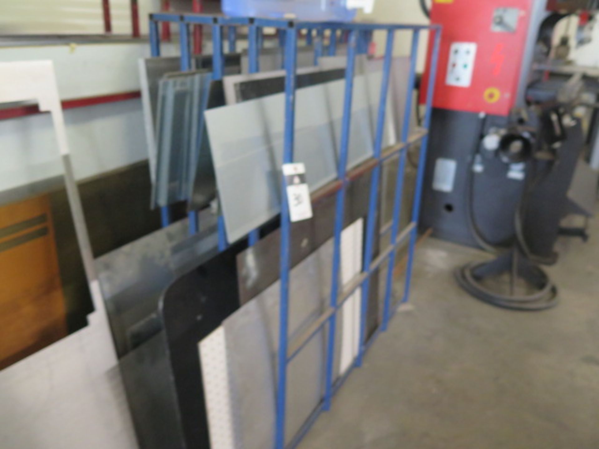 Aluminum, Copper,v Stainless and Cold Roll Sheet Stock w/ Rack (SOLD AS-IS - NO WARRANTY) - Image 5 of 8