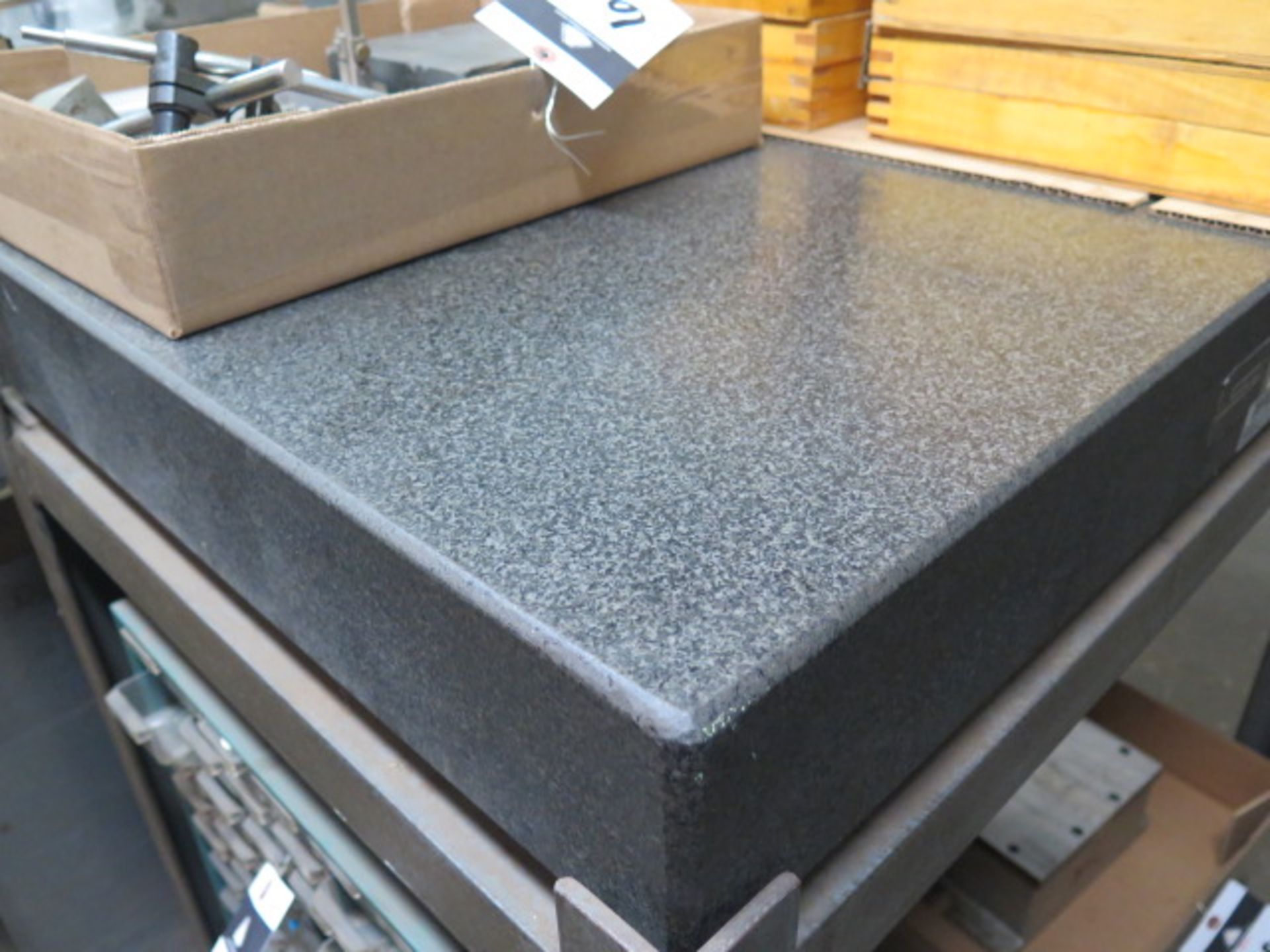SPI 24" x 36" x 5" Granite Surface Plate w/ Roll Stand (SOLD AS-IS - NO WARRANTY) - Image 2 of 3