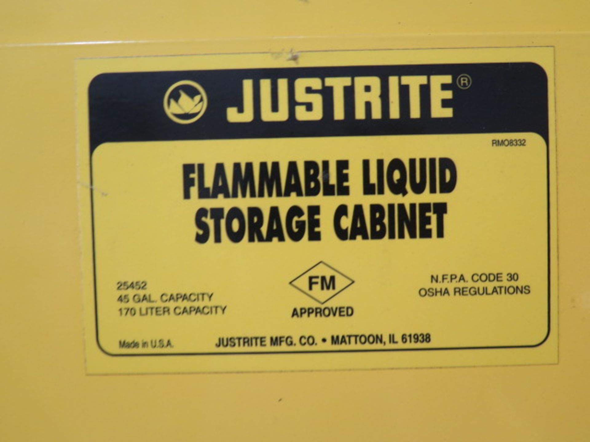 Flammables Storage Cabinet (SOLD AS-IS - NO WARRANTY) - Image 5 of 5