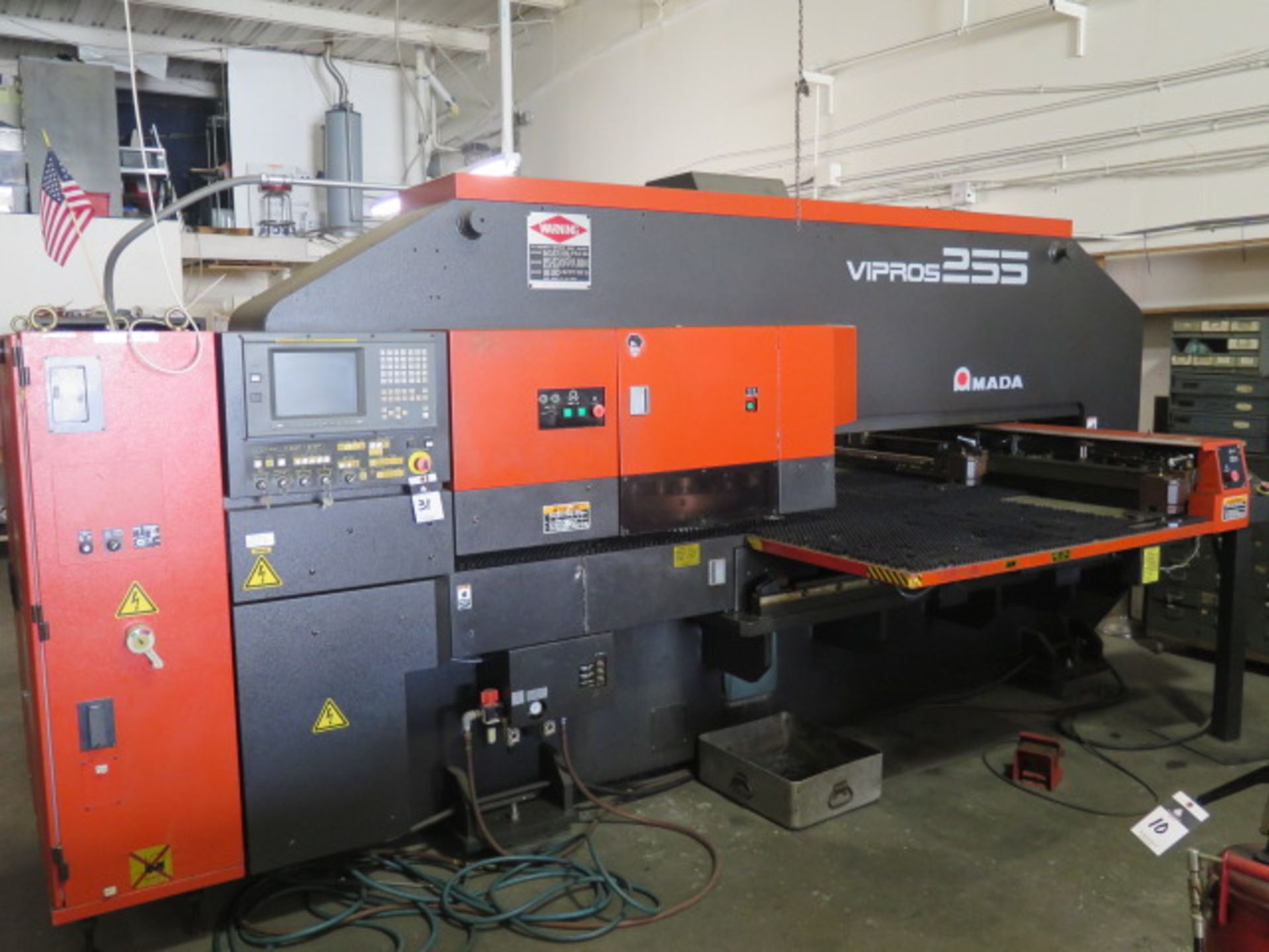 1998 Amada VIPROS 255 20 Ton - 31-Station CNC Turret Punch s/n AVP55144 w/ Fanuc 18-P, SOLD AS IS