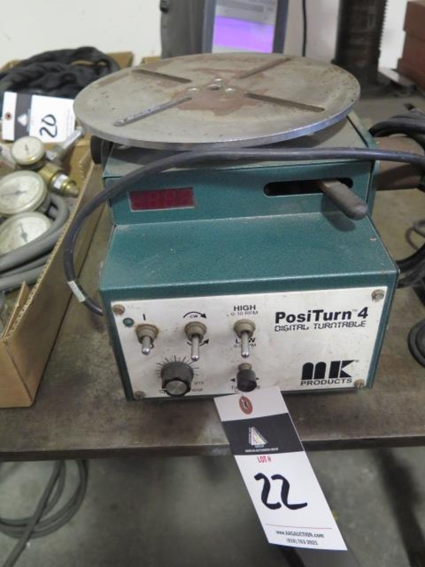 MK PosiTurn 4 Digital Welding Positioner (SOLD AS-IS - NO WARRANTY)