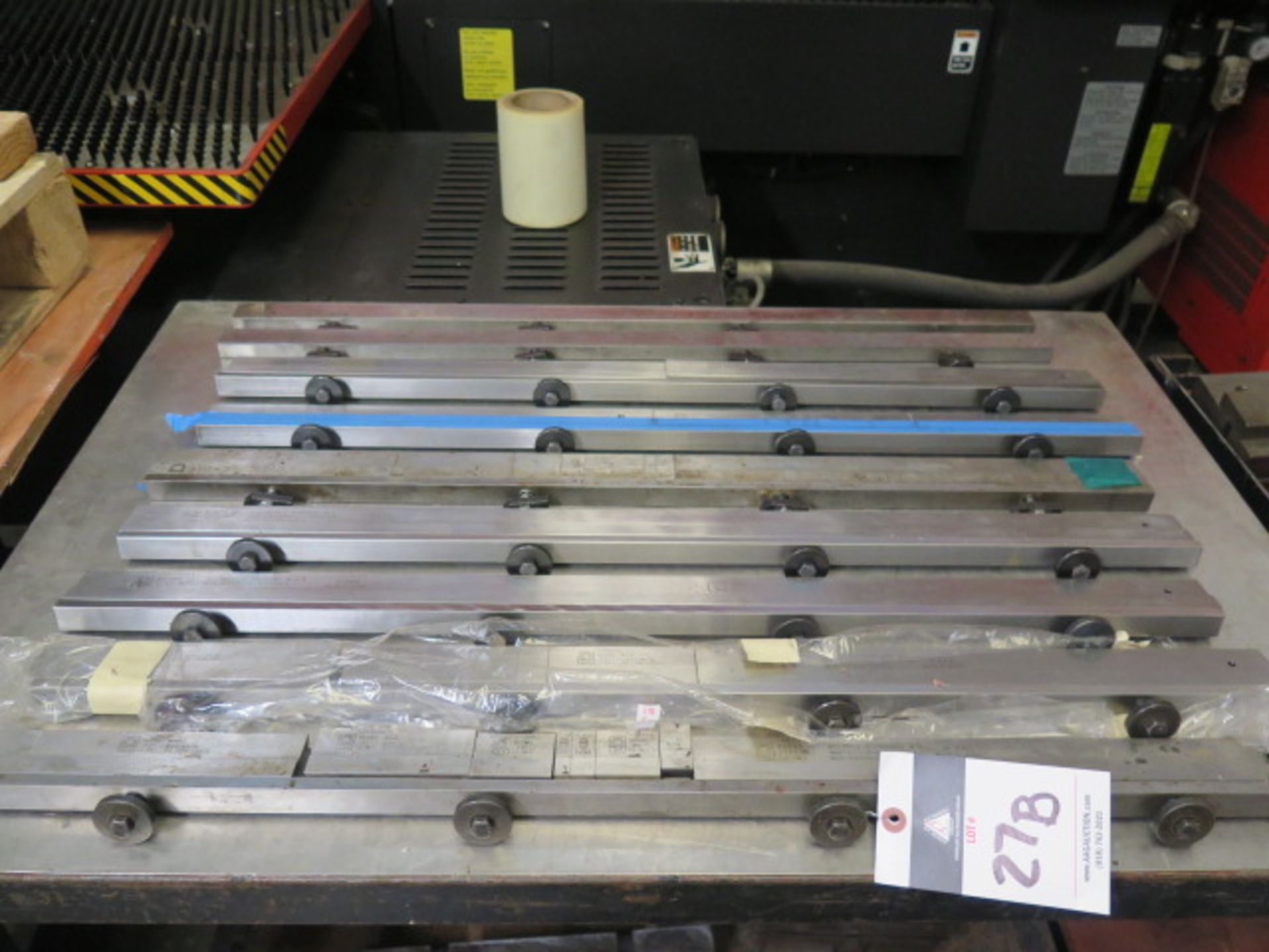 Amada Press Brake Tooling w/ Cart (SOLD AS-IS - NO WARRANTY)