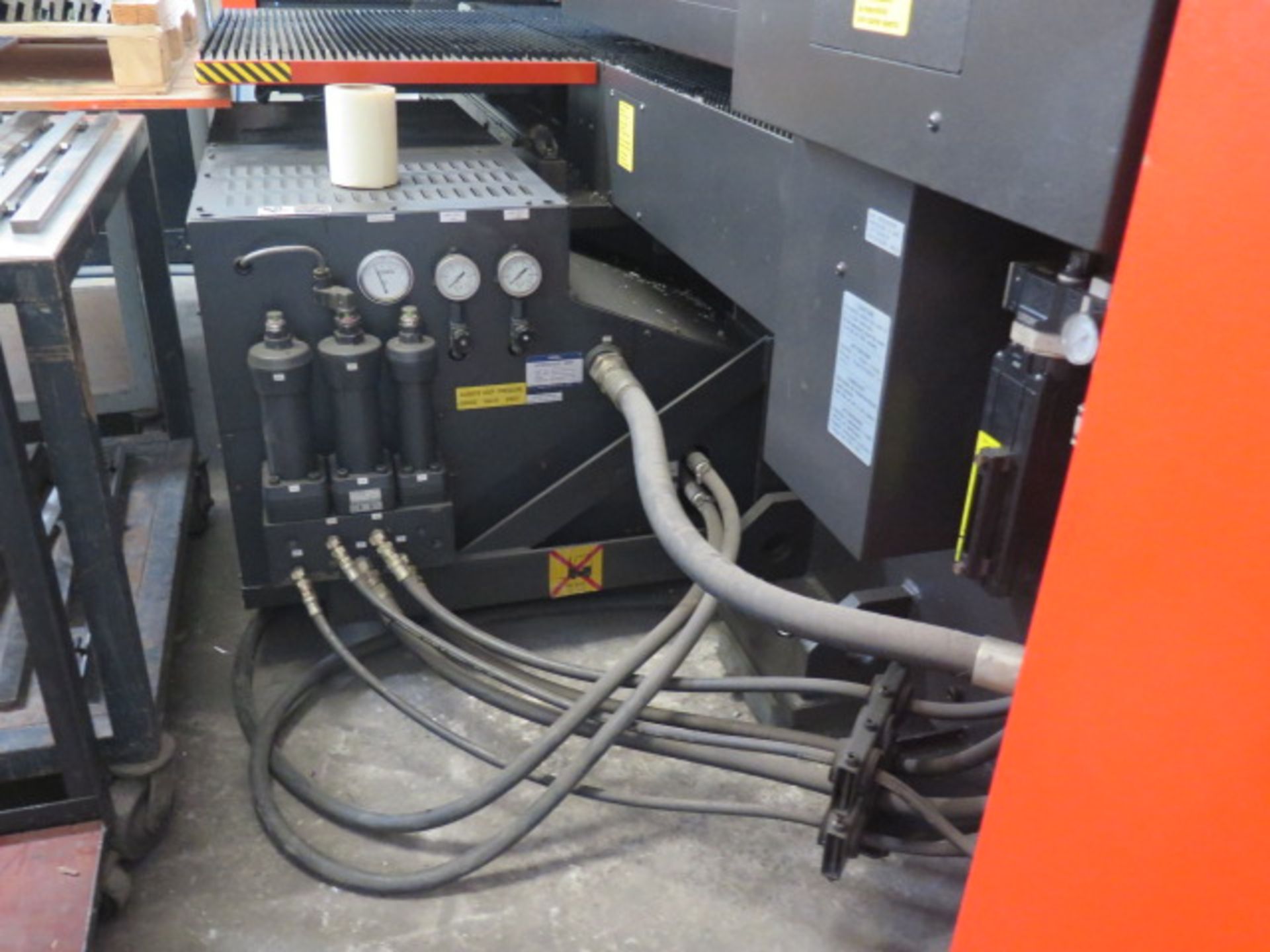 1998 Amada VIPROS 255 20 Ton - 31-Station CNC Turret Punch s/n AVP55144 w/ Fanuc 18-P, SOLD AS IS - Image 14 of 17