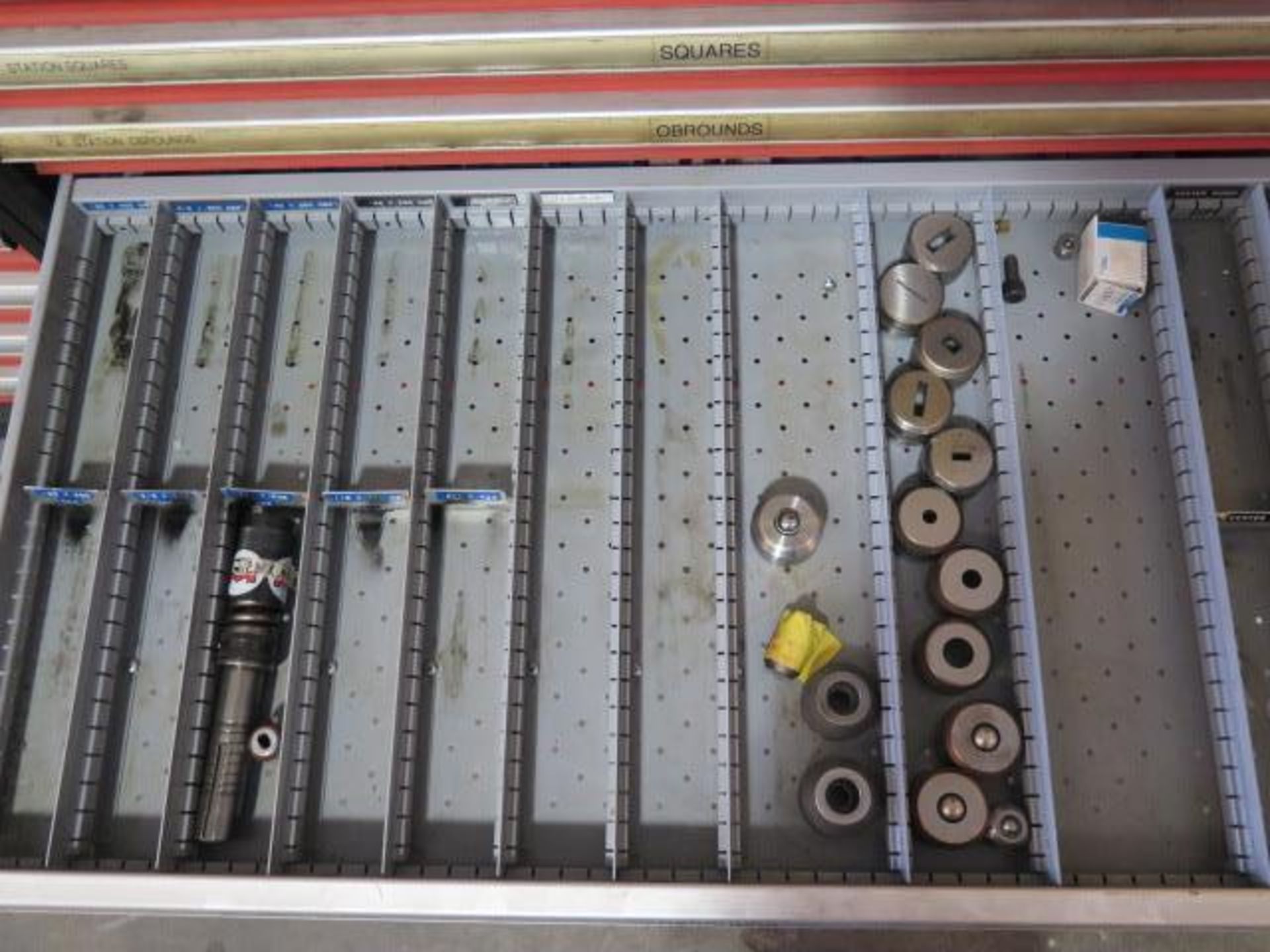 Punch Press Tooling w/ Lista 11-Drawer Tooling Cabinet (SOLD AS-IS - NO WARRANTY) - Image 8 of 8