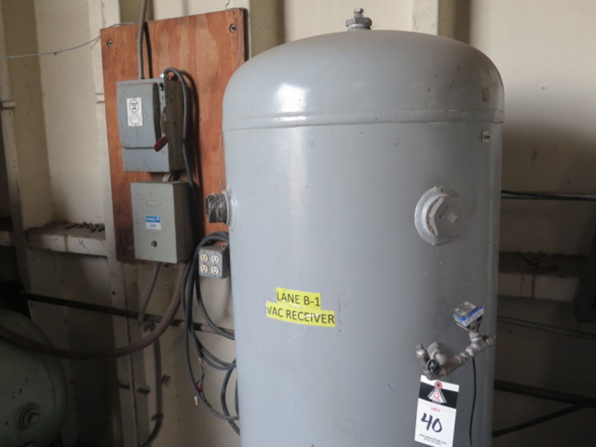 120 Gallon Receiver Air Tank (SOLD AS-IS - NO WARRANTY) - Image 2 of 6