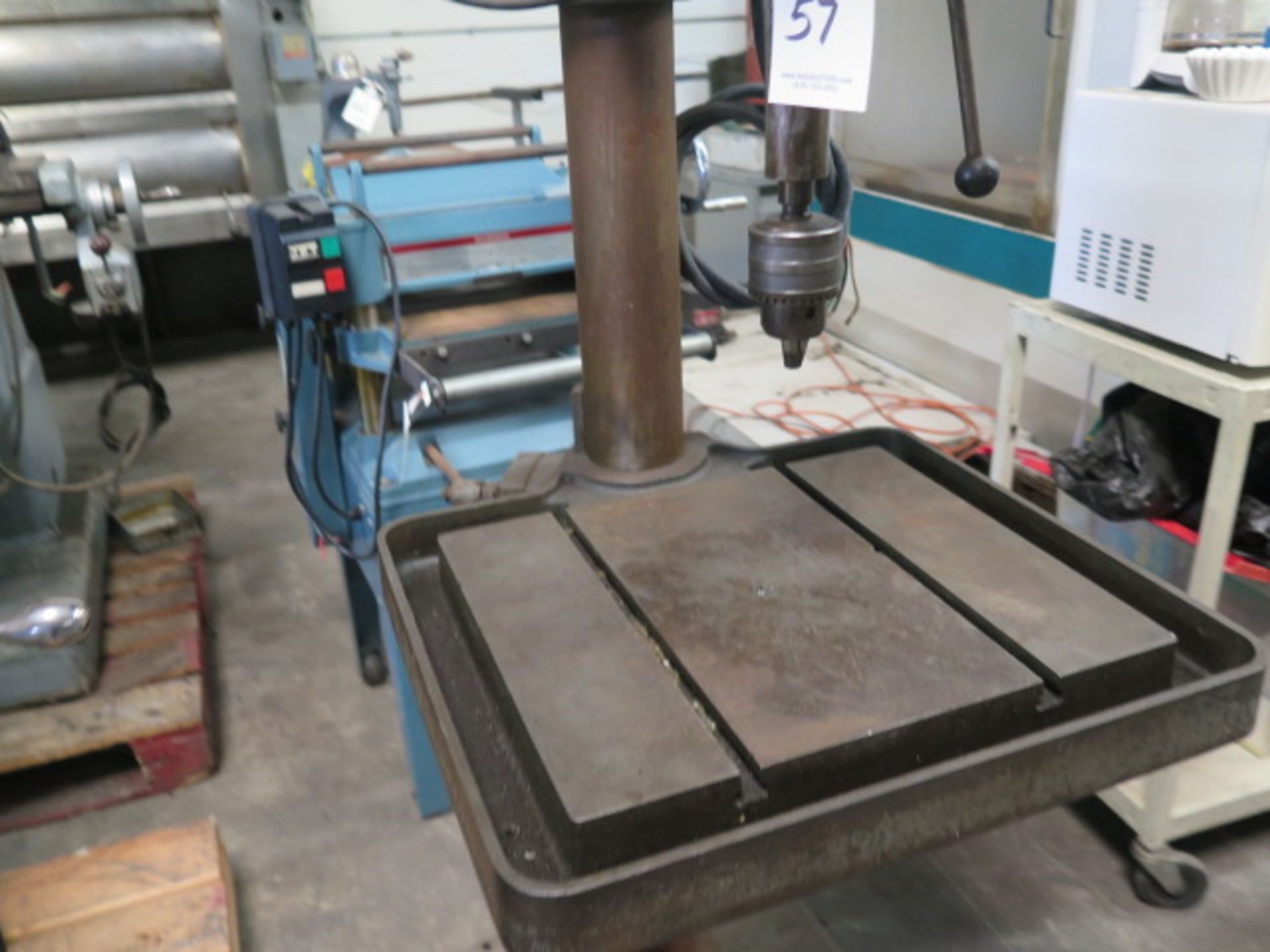 Clausing Variable Speed Pedestal Drill Press (SOLD AS-IS - NO WARRANTY) - Image 4 of 6