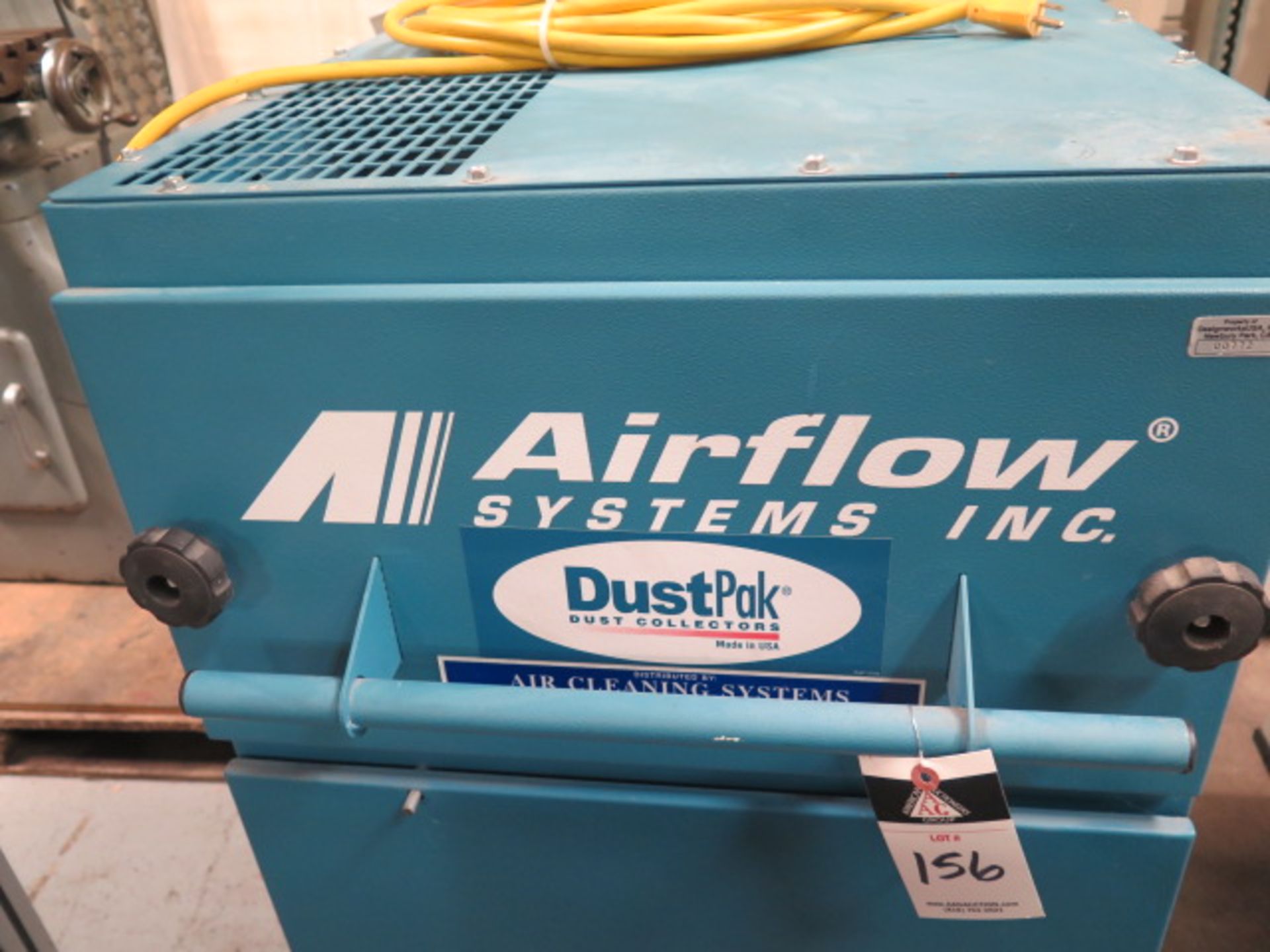 Airflow mdl. DS-1-SHAKER-PG5 "Dust PAK" Dust Collector (SOLD AS-IS - NO WARRANTY) - Image 4 of 4