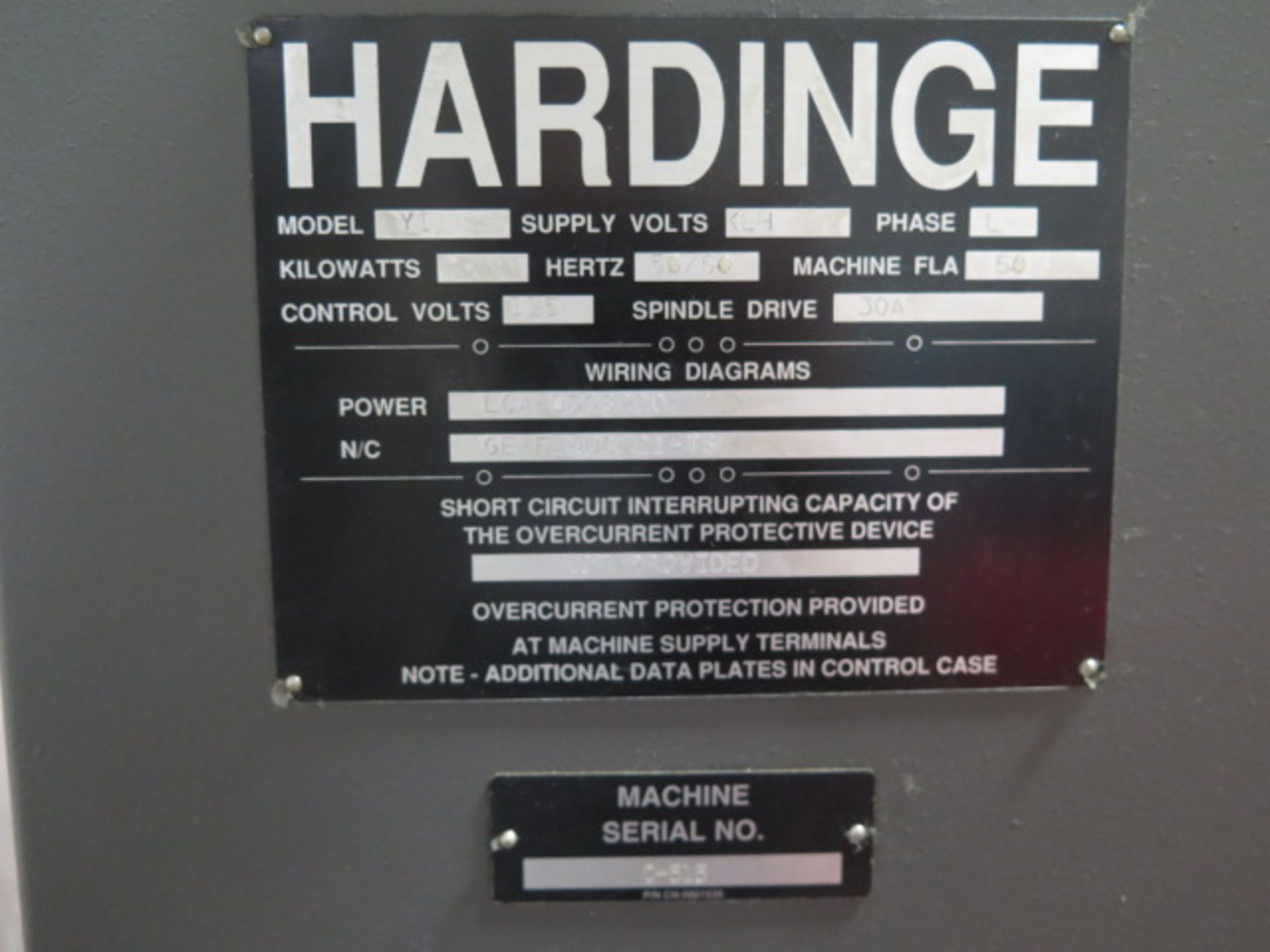 Hardinge Cobra 42 CNC Lathe s/n C-515 w/ Fanuc Series 21-T Controls, 12-Station Turret, SOLD AS IS - Image 12 of 12