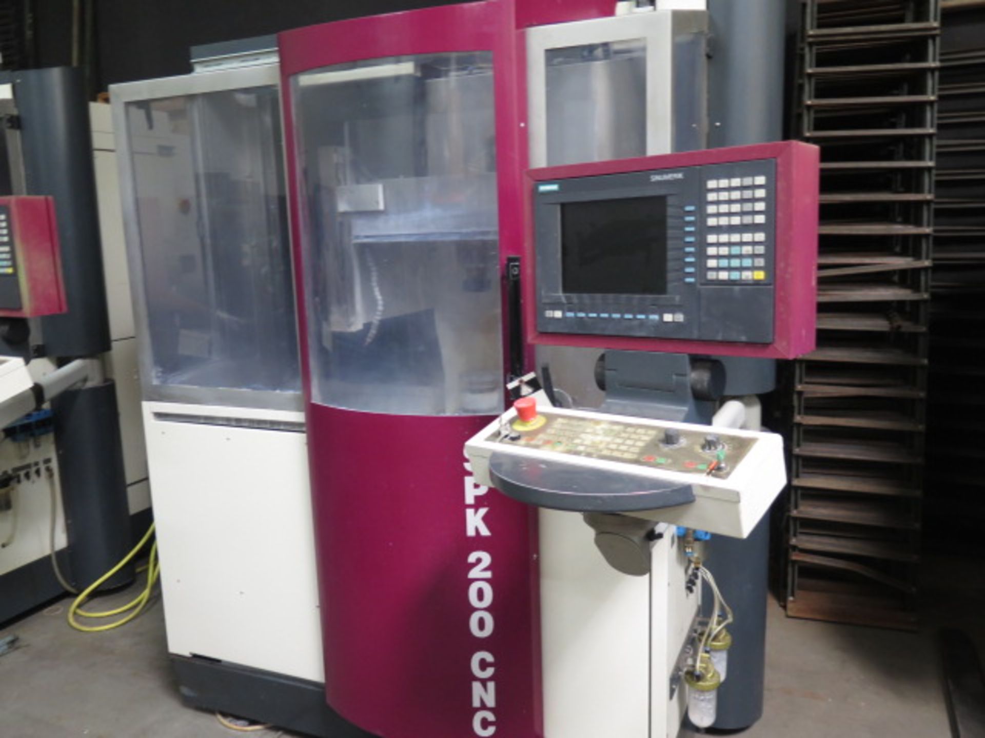 1999 OptoTech SPK200 CNC-D CNC Lens Polishing Machine w/ Siemens Sinumerik Control, SOLD AS IS - Image 2 of 17