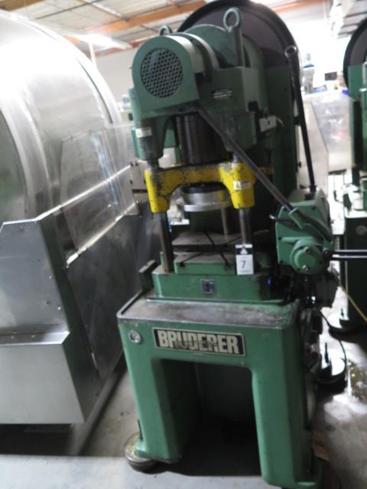 Bruderer BSTA30 33-Ton High Speed Stamping Press w/ Bruderer Controls, SOLD AS IS AND NO WARRANTY