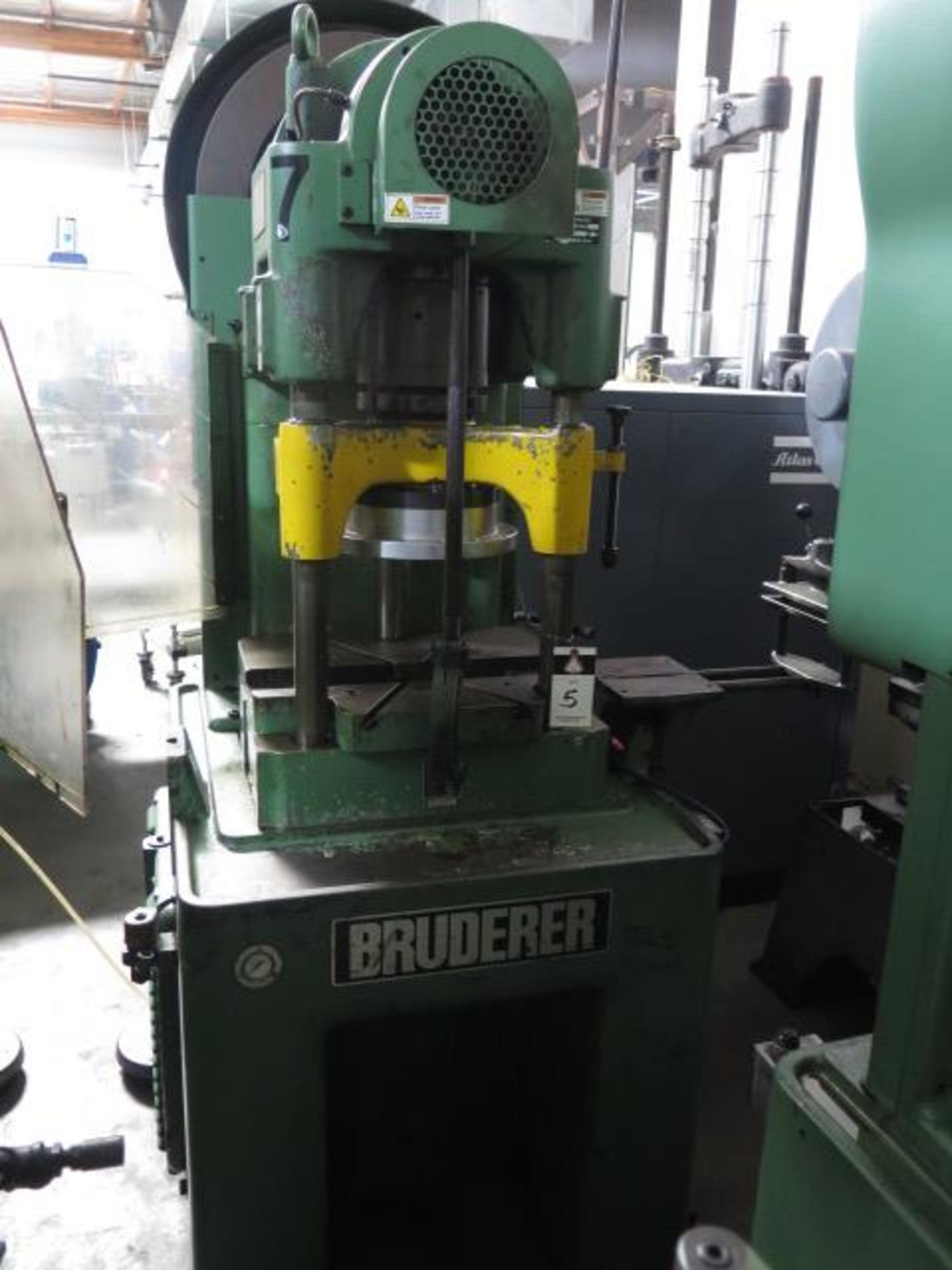 Bruderer BSTA30 33-Ton High Speed Stamping Press w/ Bruderer Controls, SOLD AS IS AND NO WARRANTY