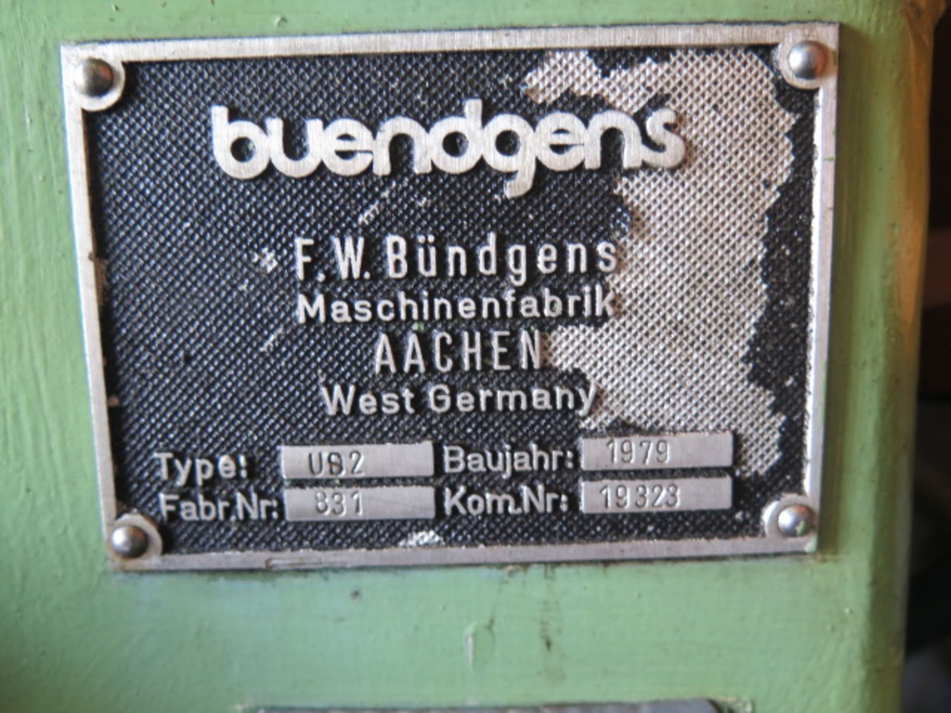 Buendgens type US2 Nail and Brad Former s/n 831 (SOLD AS-IS - NO WARRANTY) - Image 9 of 9