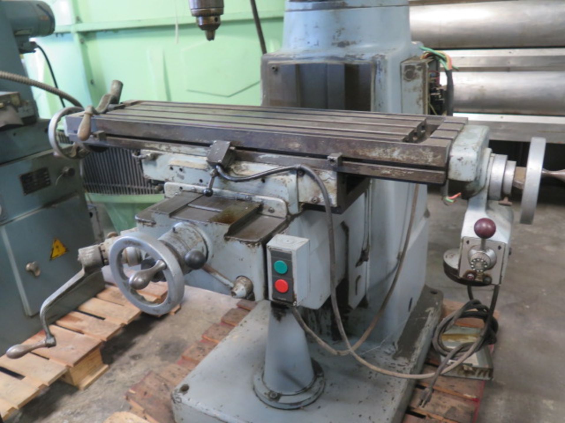Ex-Cell-O Vertical Mill w/ 100-3800 Dial Change RPM, R8 SpdL, Power Feed, 9” x 36” Table, SOLD AS IS - Image 5 of 7