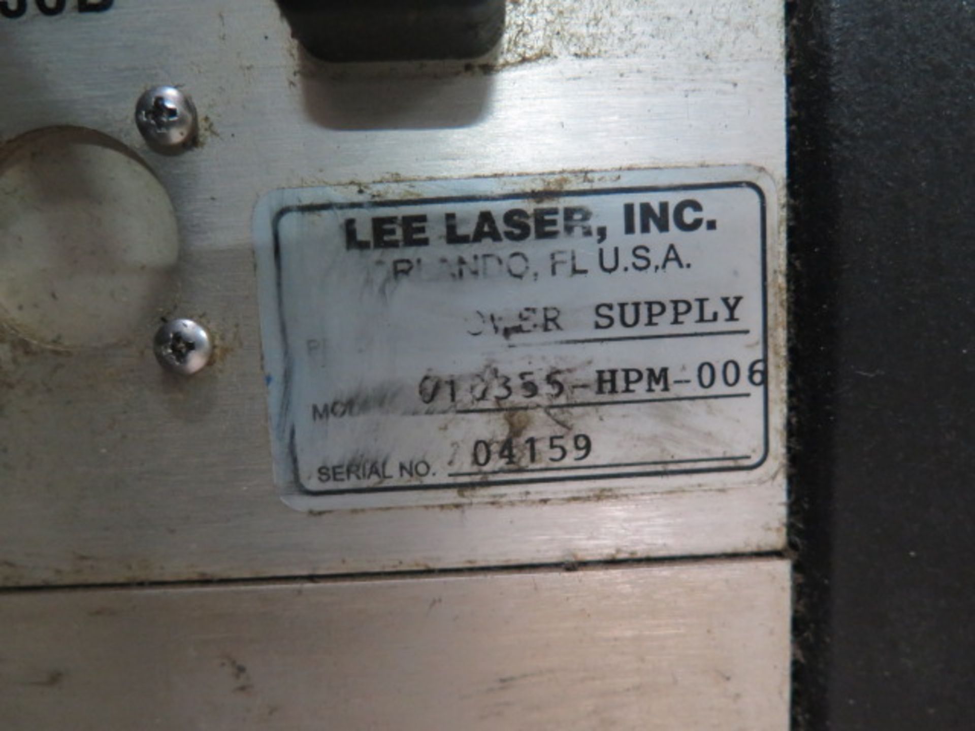 Jimani Inc / Lee Laser 100 Watt Basic Nd:YAG Laser Marking System s/n 2004013, SOLD AS IS - Image 12 of 12