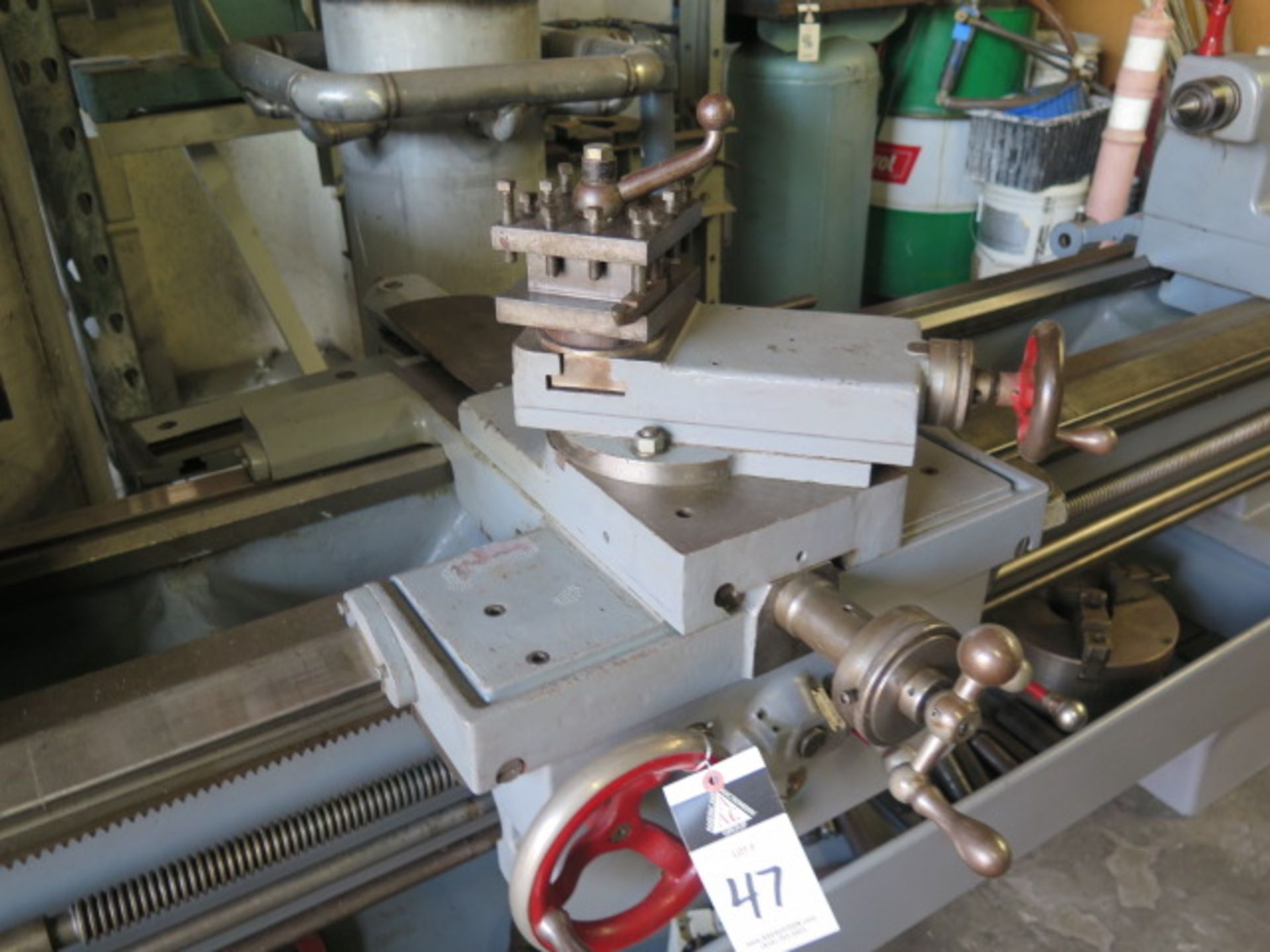 LeBlond Regal 19” x 56” Lathe s/n 2E72 w/ 38-1500 RPM, Inch Threading, Taper Attachment, SOLD AS IS - Image 8 of 12
