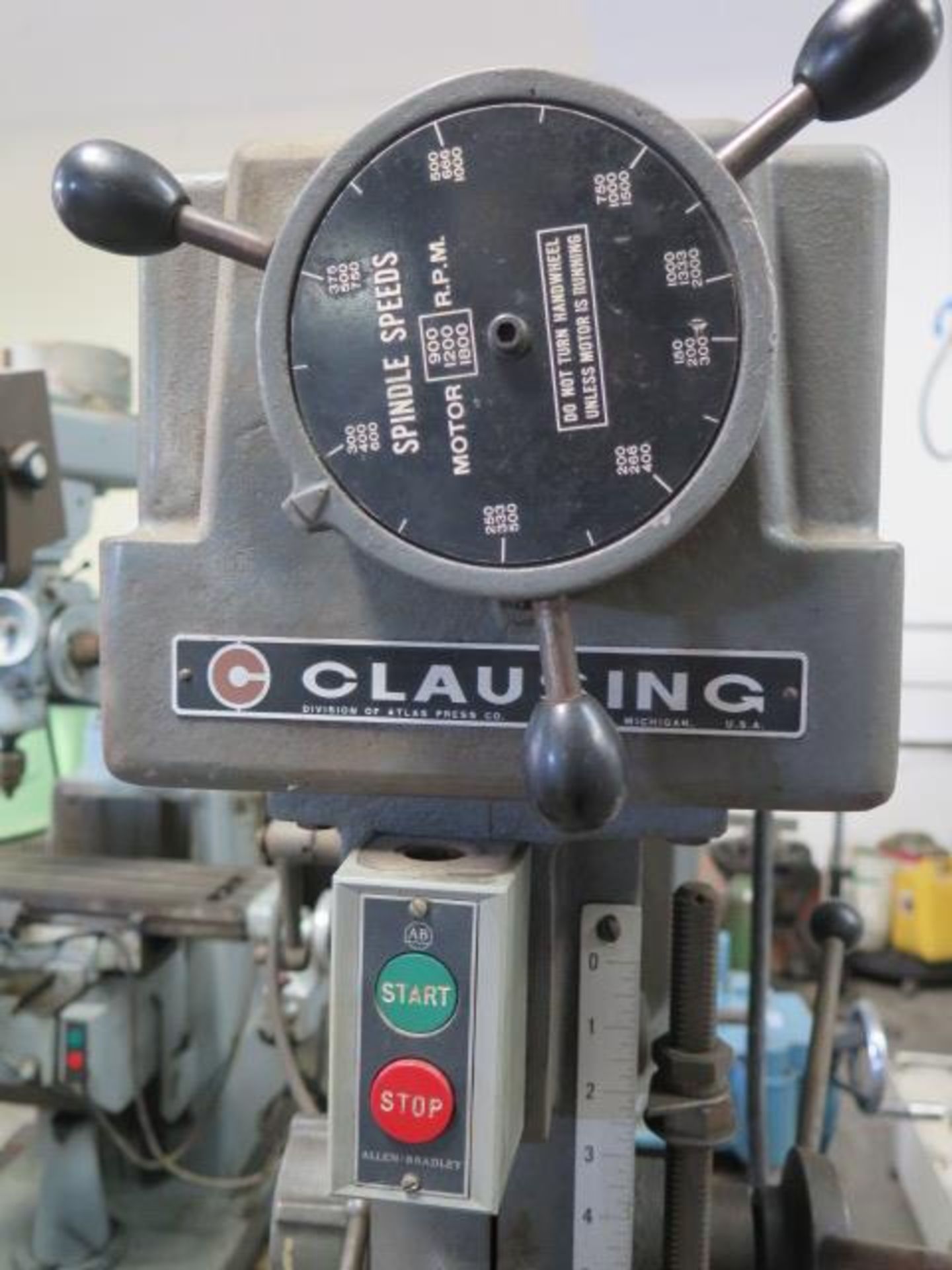 Clausing Variable Speed Pedestal Drill Press (SOLD AS-IS - NO WARRANTY) - Image 6 of 6