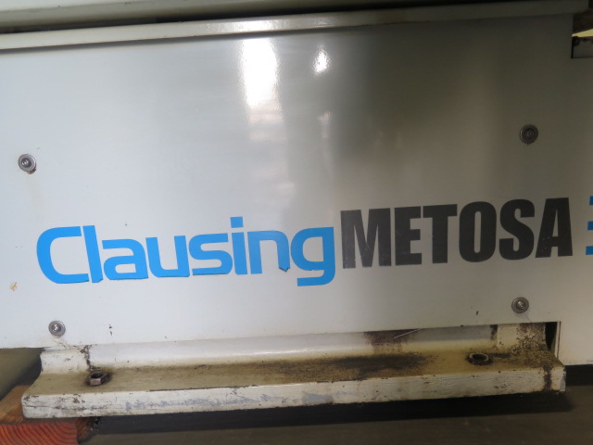 2001 Clausing Metosa SM1560VS 15” x 60” “Smart Lathe” Soft CNC Gap Bed lathe, SOLD AS IS - Image 13 of 14