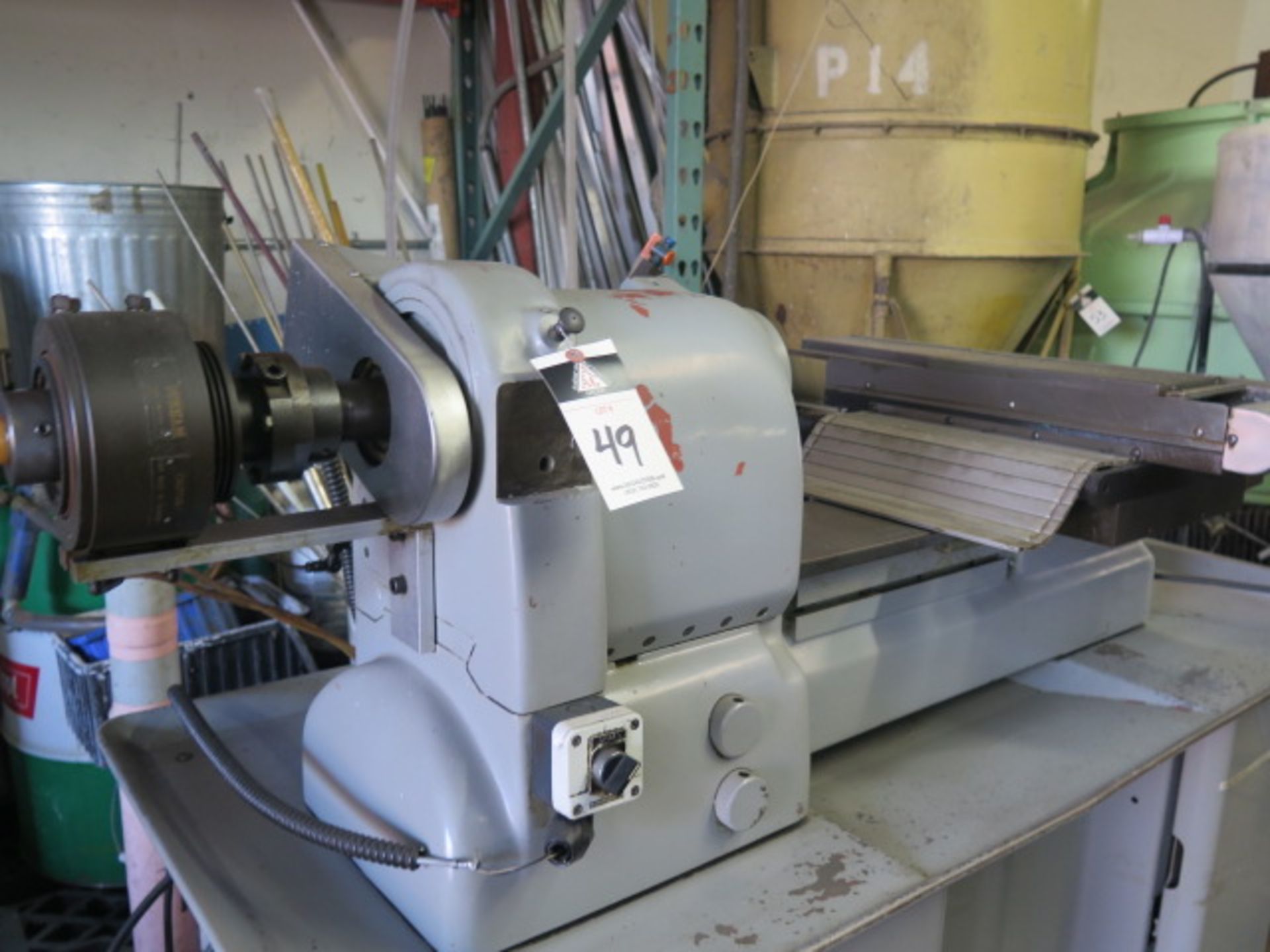 Hardinge / Fagor CNC Cross Slide Lathe w/ Fagor CNC Controls, Pneumatic 5C Collet Closer, SOLD AS IS - Image 3 of 11