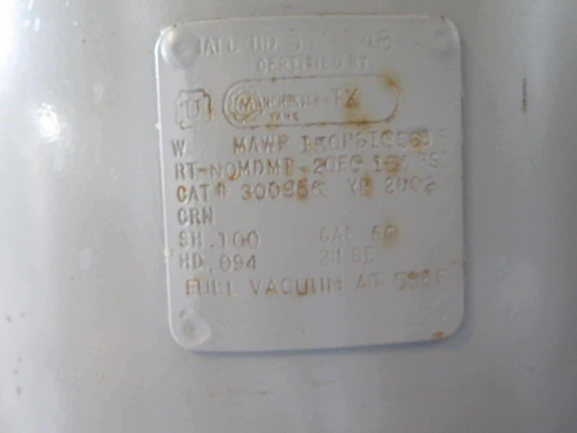 60 Gallon Receiver Air Tank (SOLD AS-IS - NO WARRANTY) - Image 6 of 6