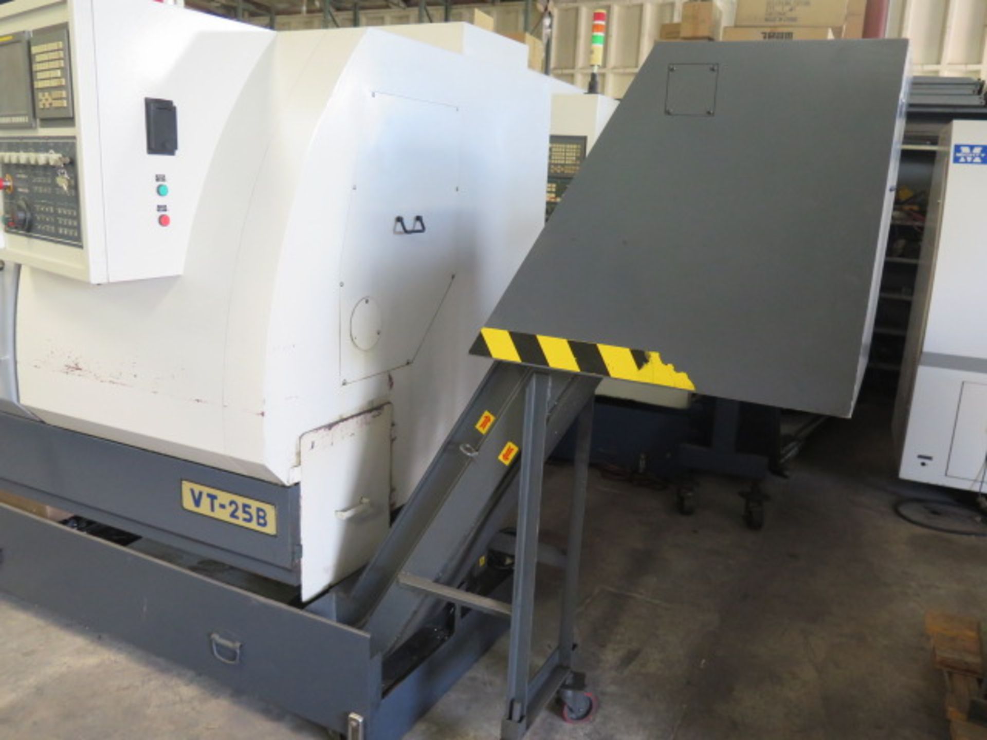 2010 Mighty Viper VT-25B CNC Turning Center s/n 4331011012 w/ Fanuc Series 0i-TD Cont, SOLD AS IS - Image 12 of 17