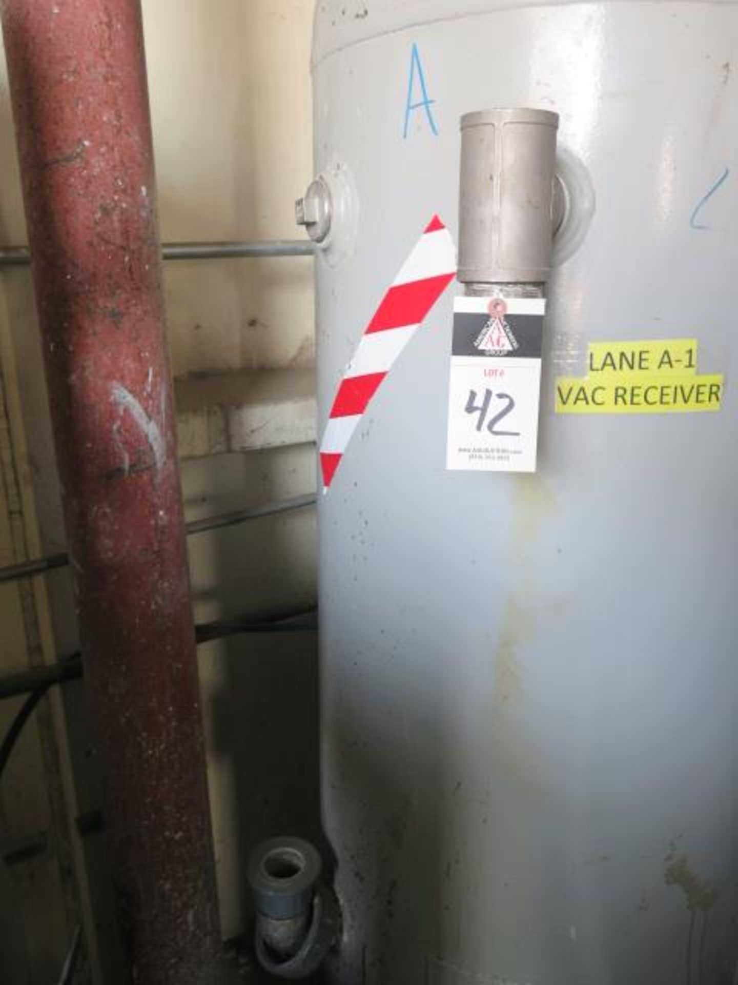 120 Gallon Receiver Air Tank (SOLD AS-IS - NO WARRANTY) - Image 5 of 6