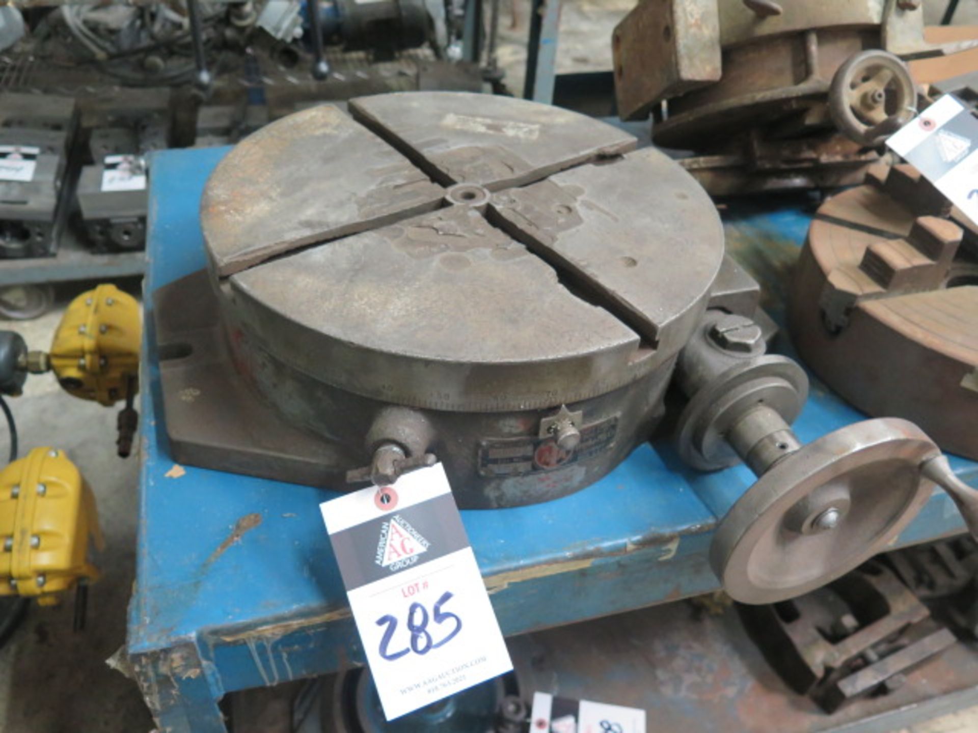 Troyke 15" Rotary Table (SOLD AS-IS - NO WARRANTY)